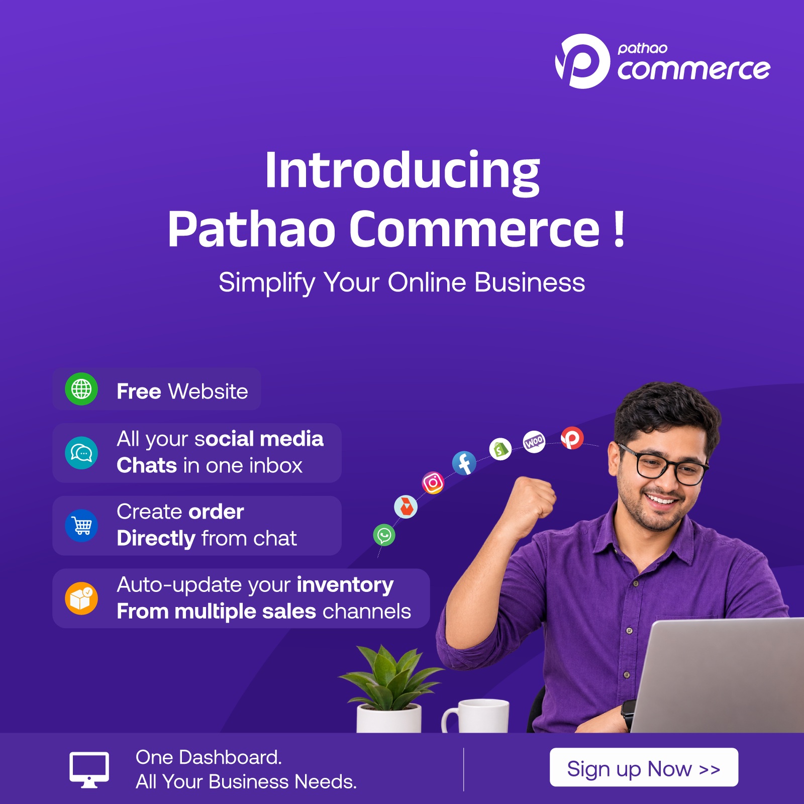 Pathao Commerce Facebook ad