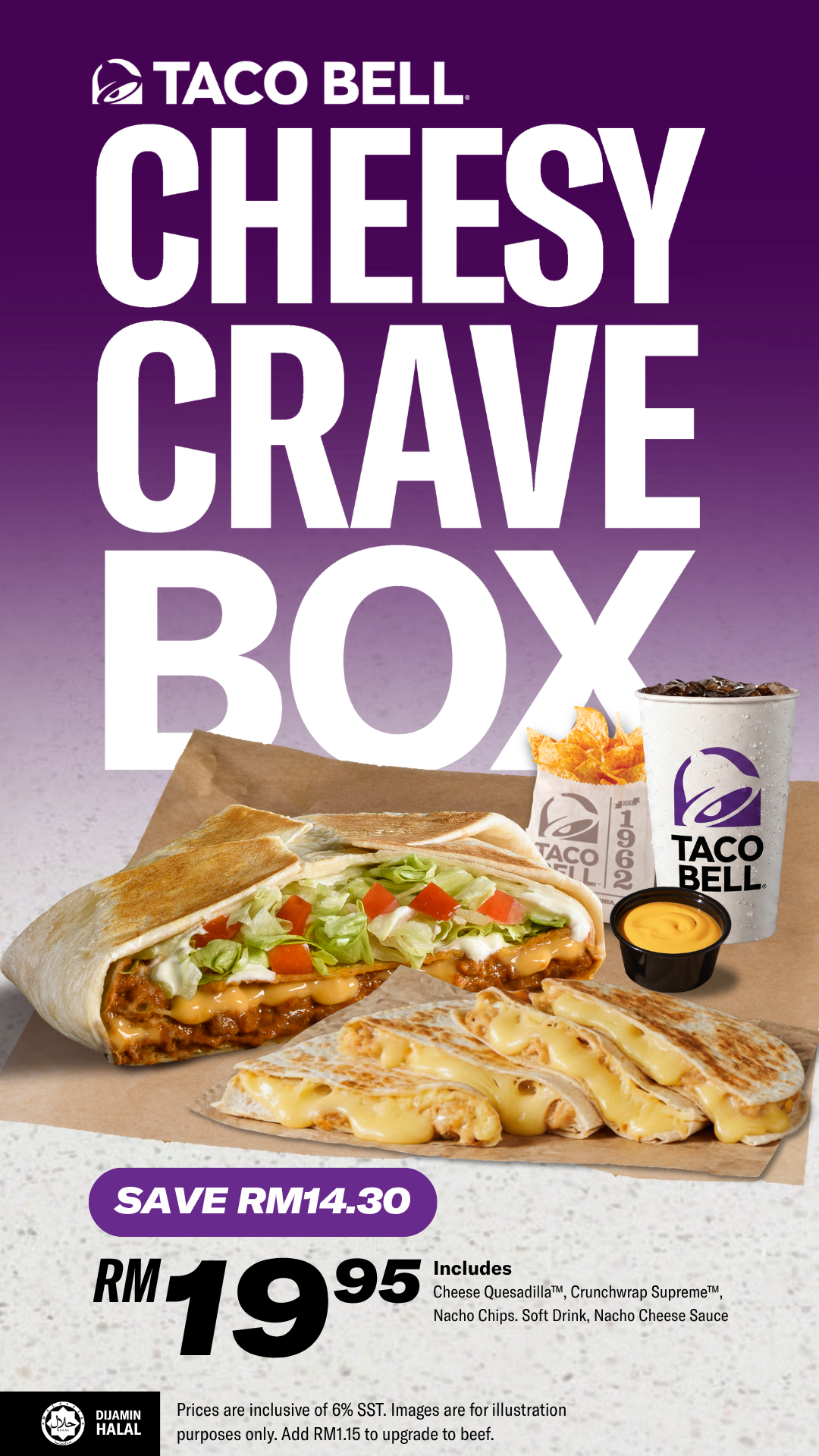 Taco Bell Malaysia Facebook ad from May 31, 2026
