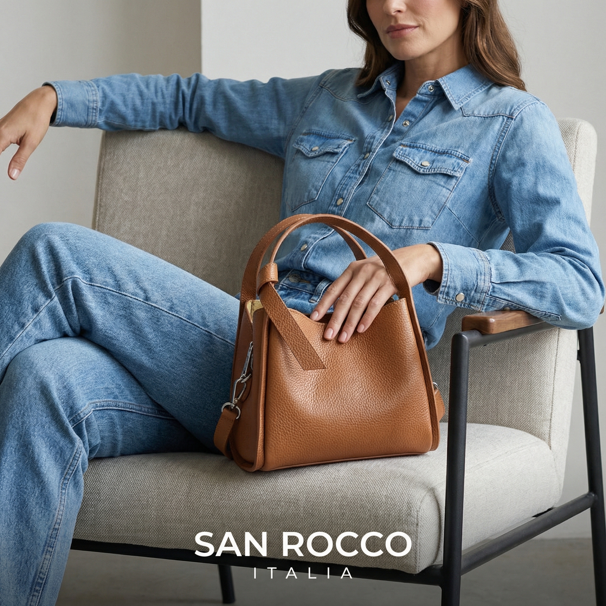 San Rocco Italia Facebook ad: Timeless Italian Leather Handbags