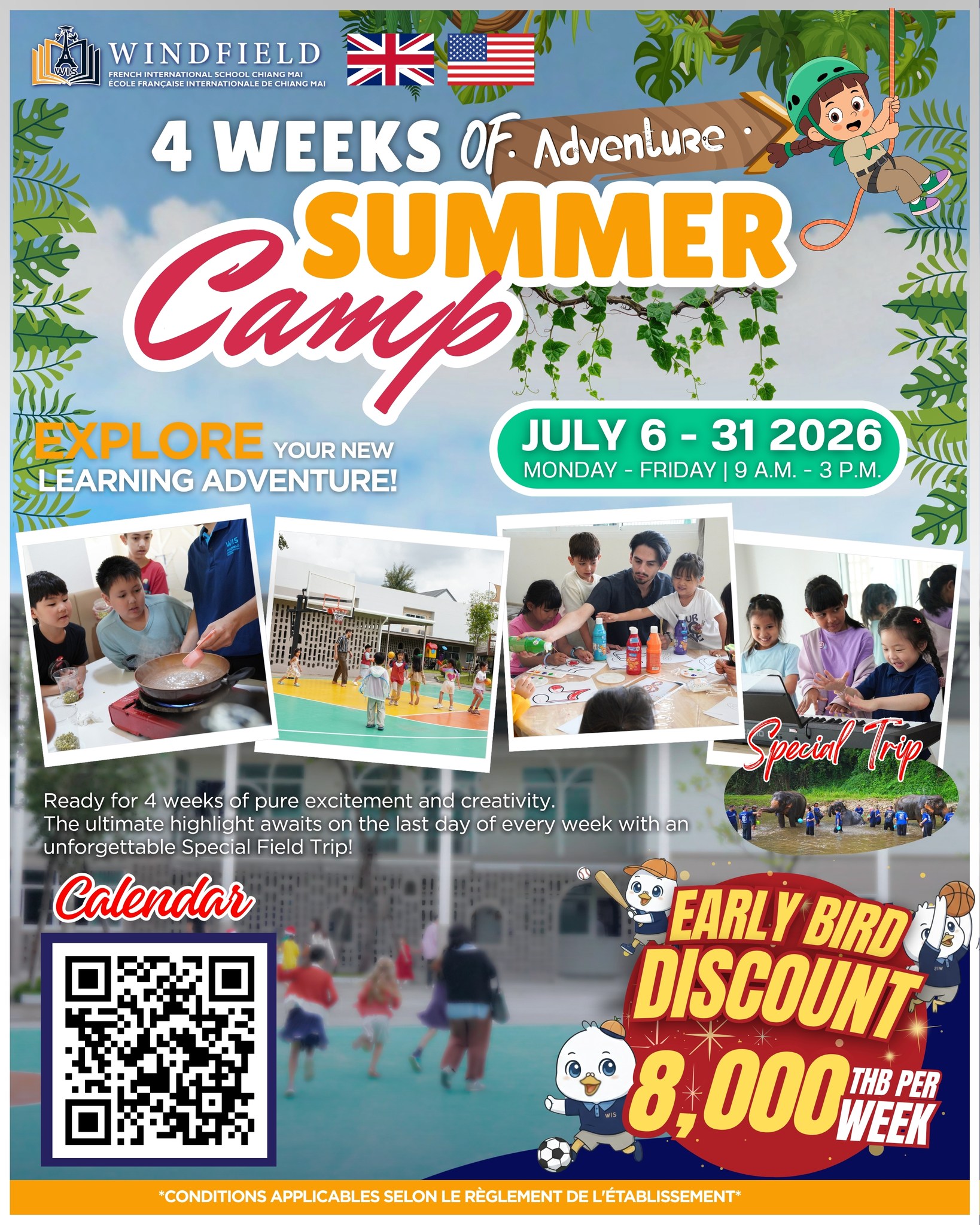 Windfield French International School Chiang Mai Facebook ad