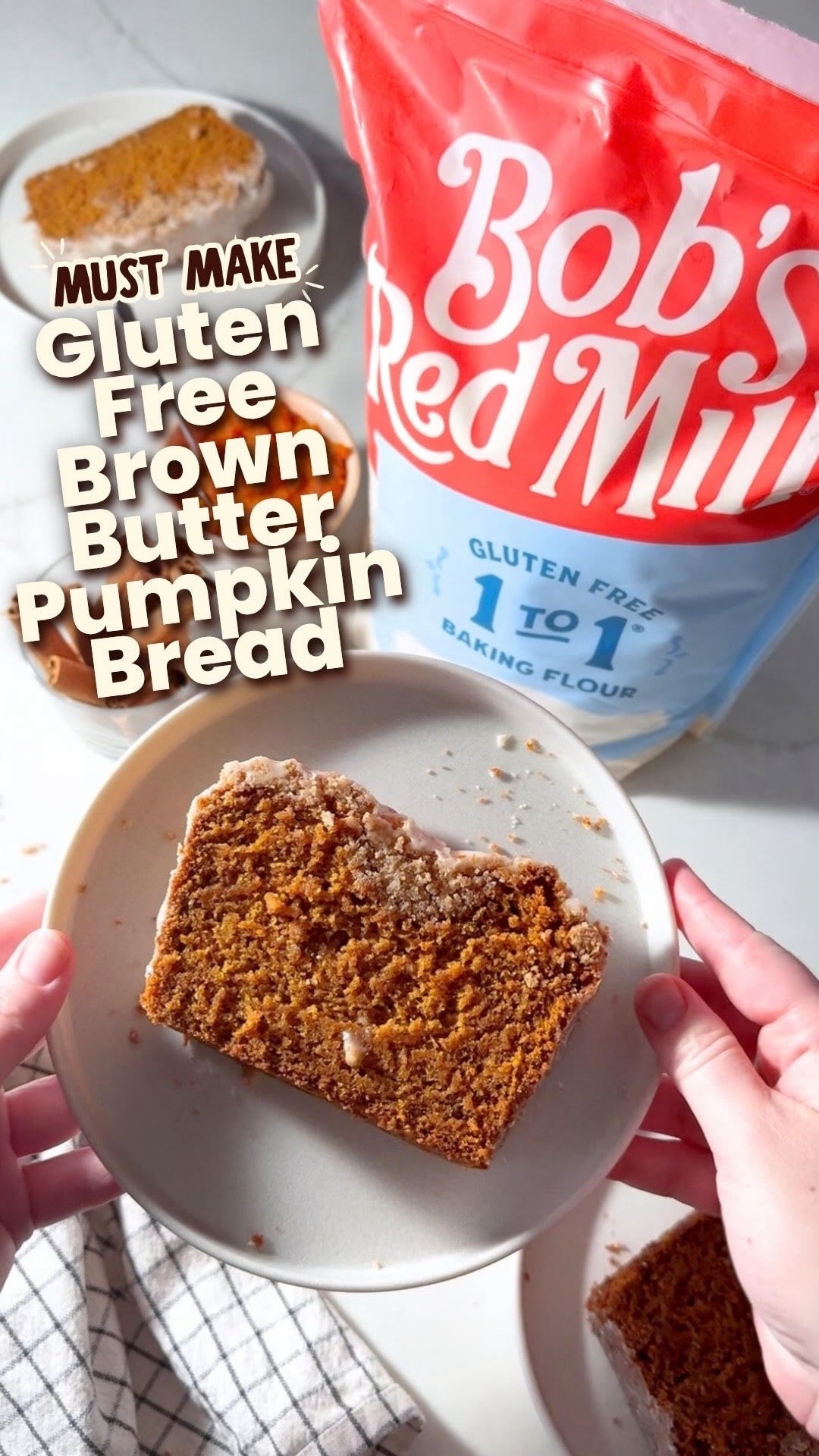 Bob's Red Mill Natural Foods Facebook ad: I partnered with @bobsredmill to make this delicious…