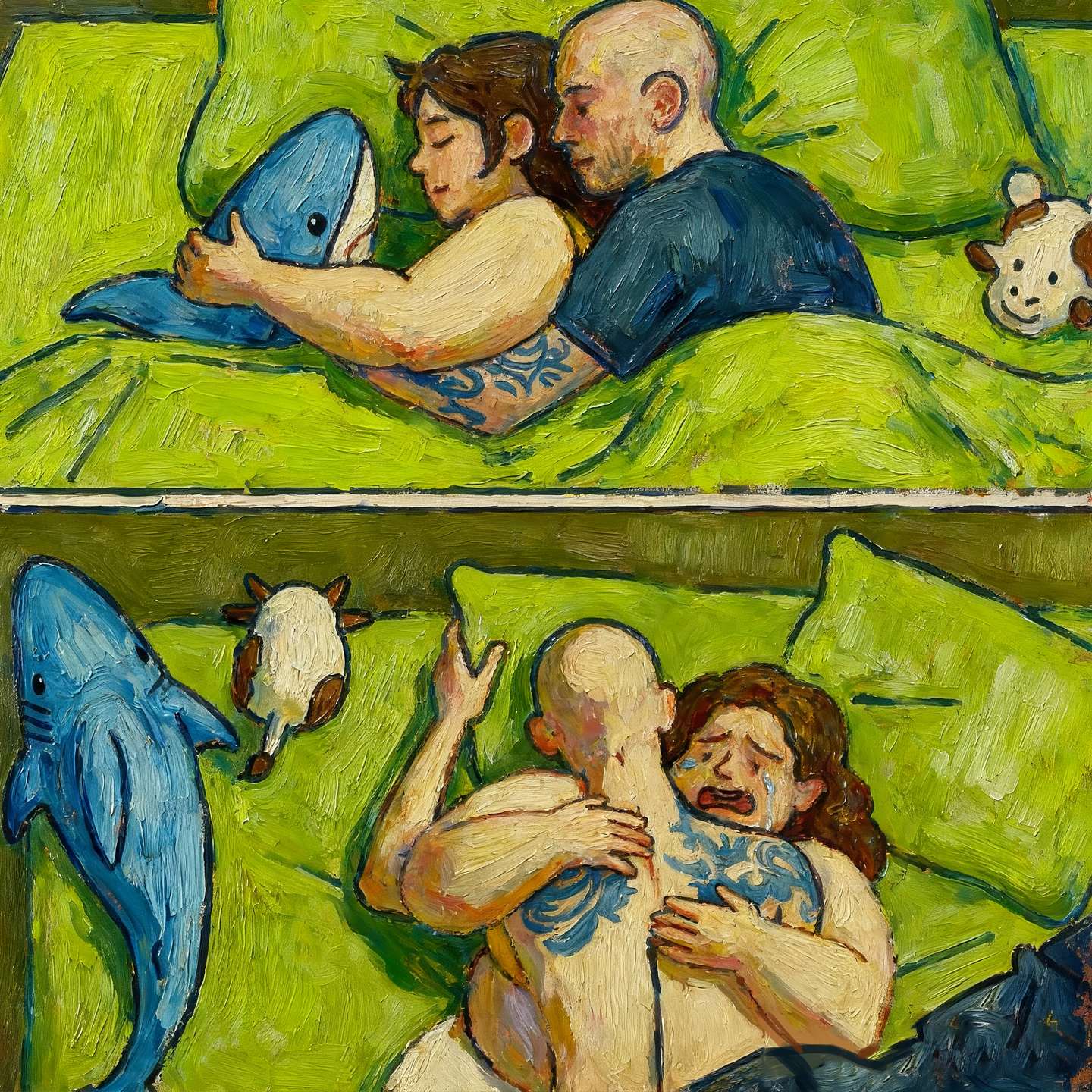 Love in the Lines Facebook ad: Let's divorce. Cold words, freedom sought.