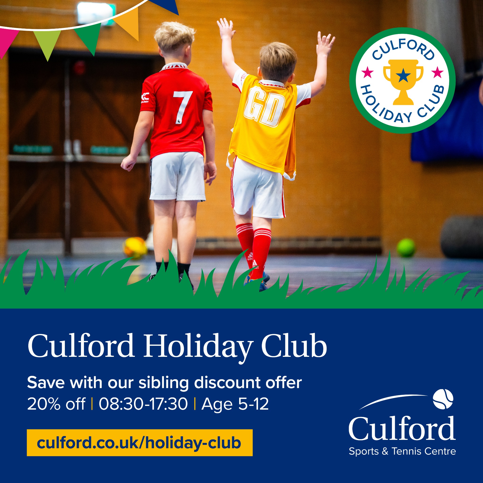 Culford School Facebook ad: Book Your Summer Adventure Today