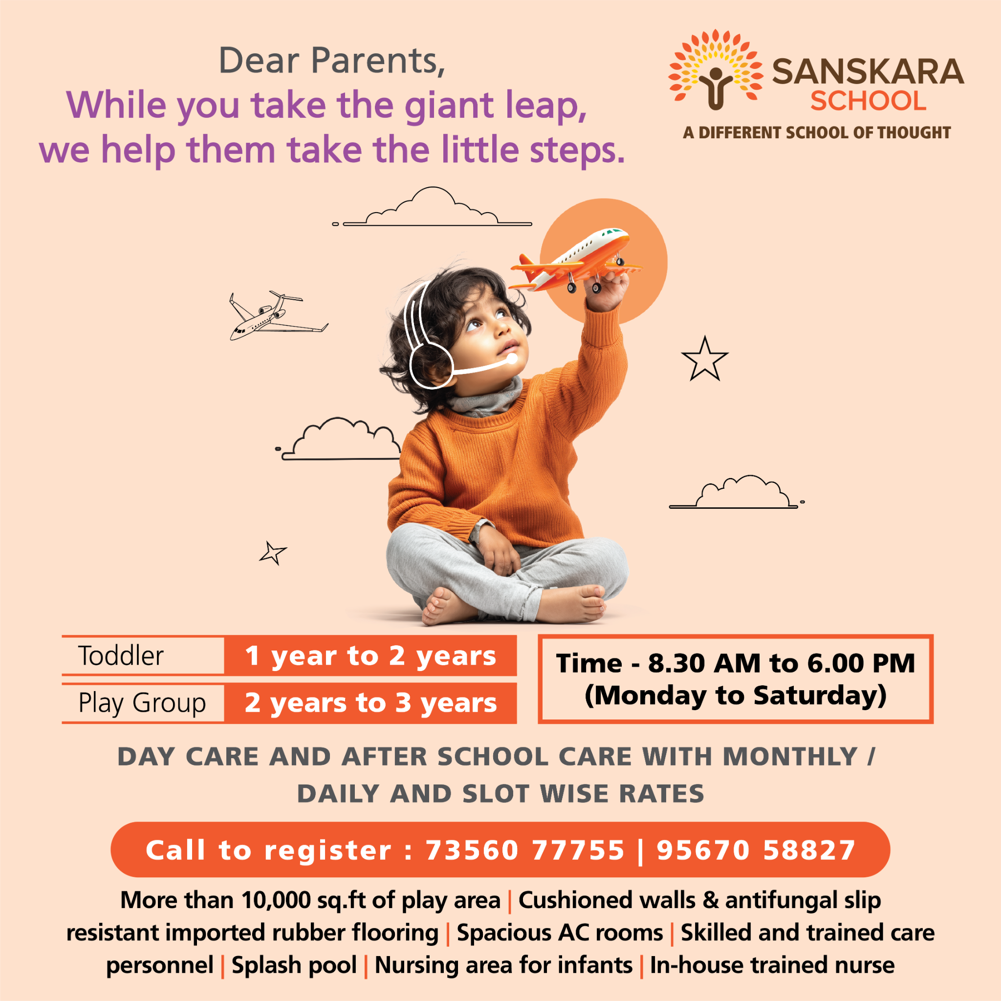 Sanskara School Facebook ad