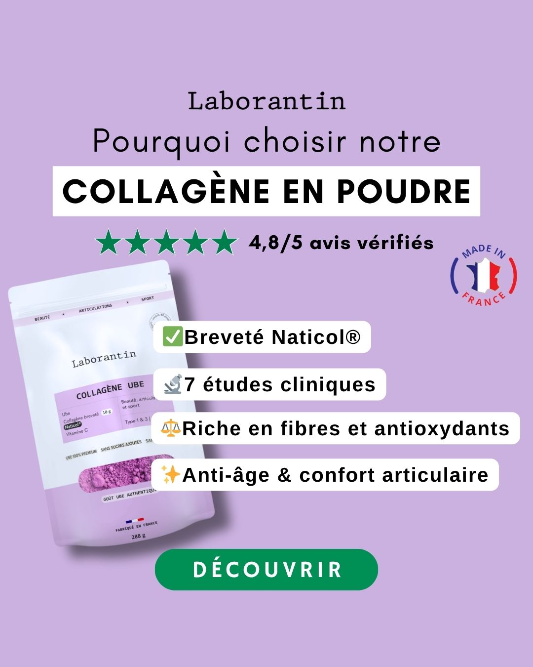 Laborantin Facebook ad