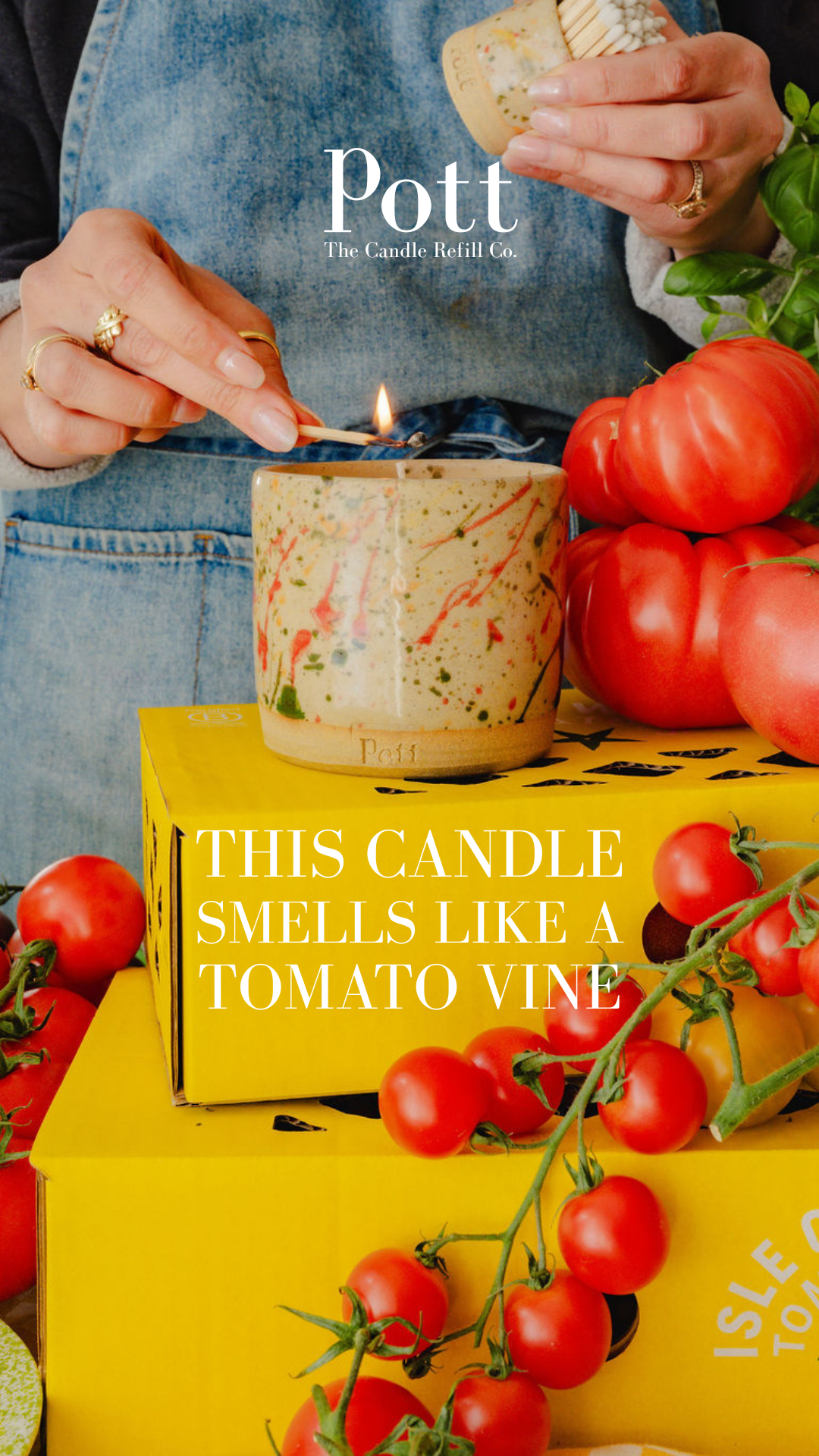 Pott Candles Facebook ad