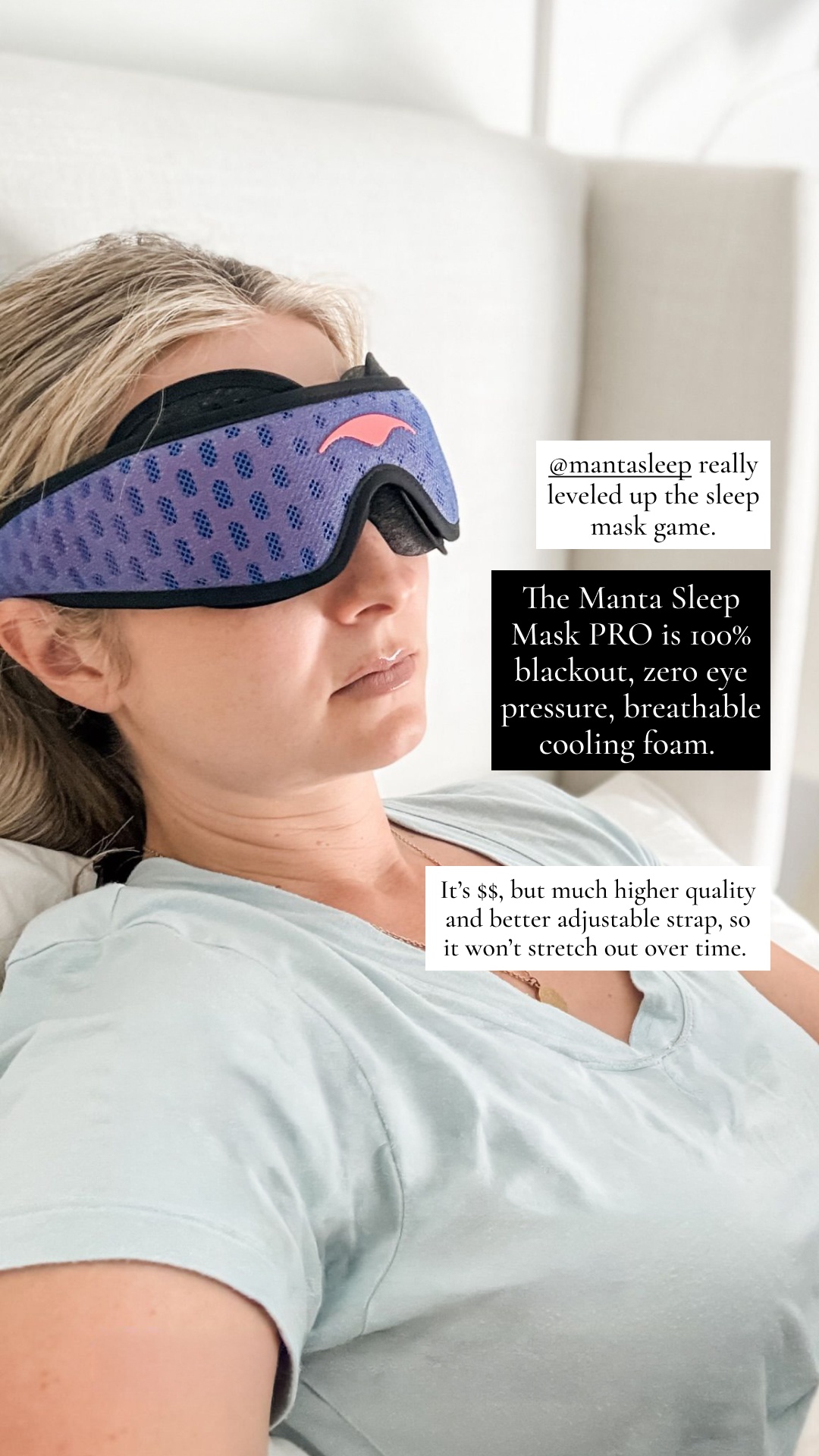 Manta Sleep Facebook ad