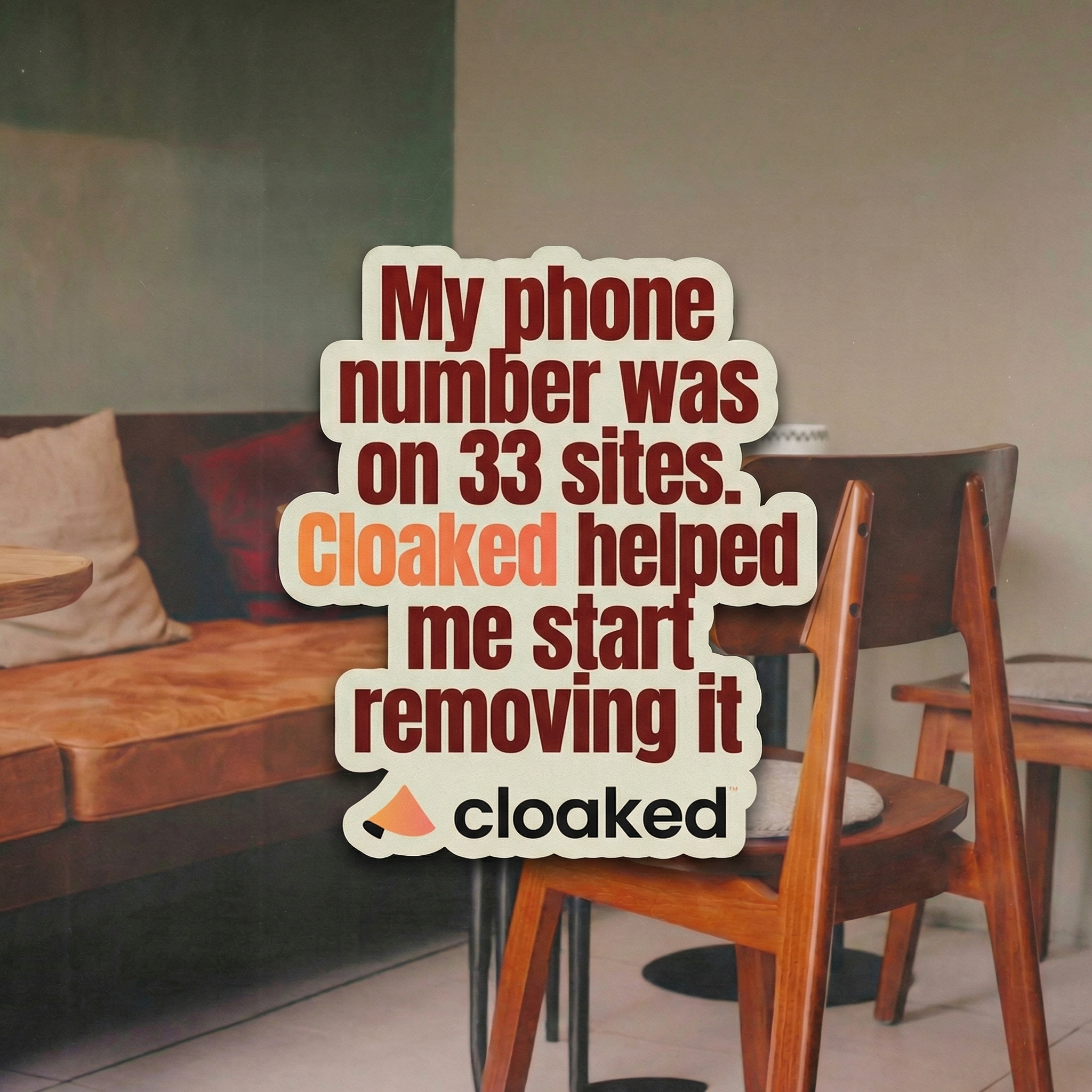 Cloaked Inc. Facebook ad