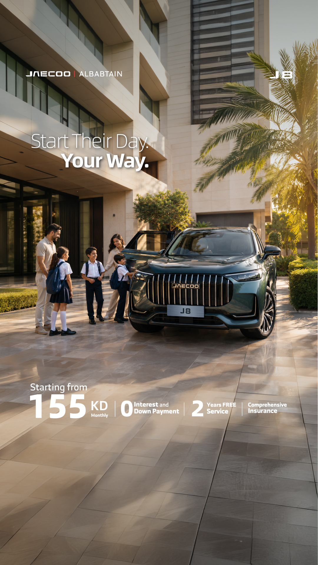 Jaecoo Kw Facebook ad: Start your day in a style that suits…