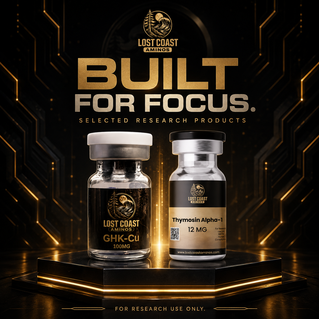 Lost Coast Facebook ad: Built for Better Research