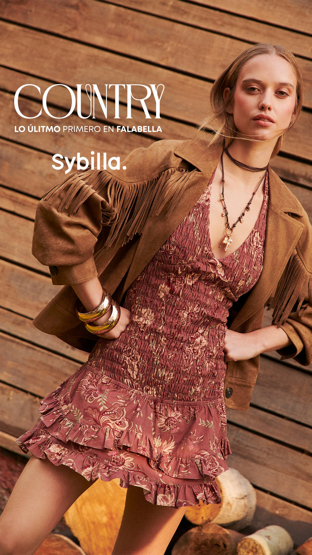 Falabella Facebook ad: Lo último primero en Falabella