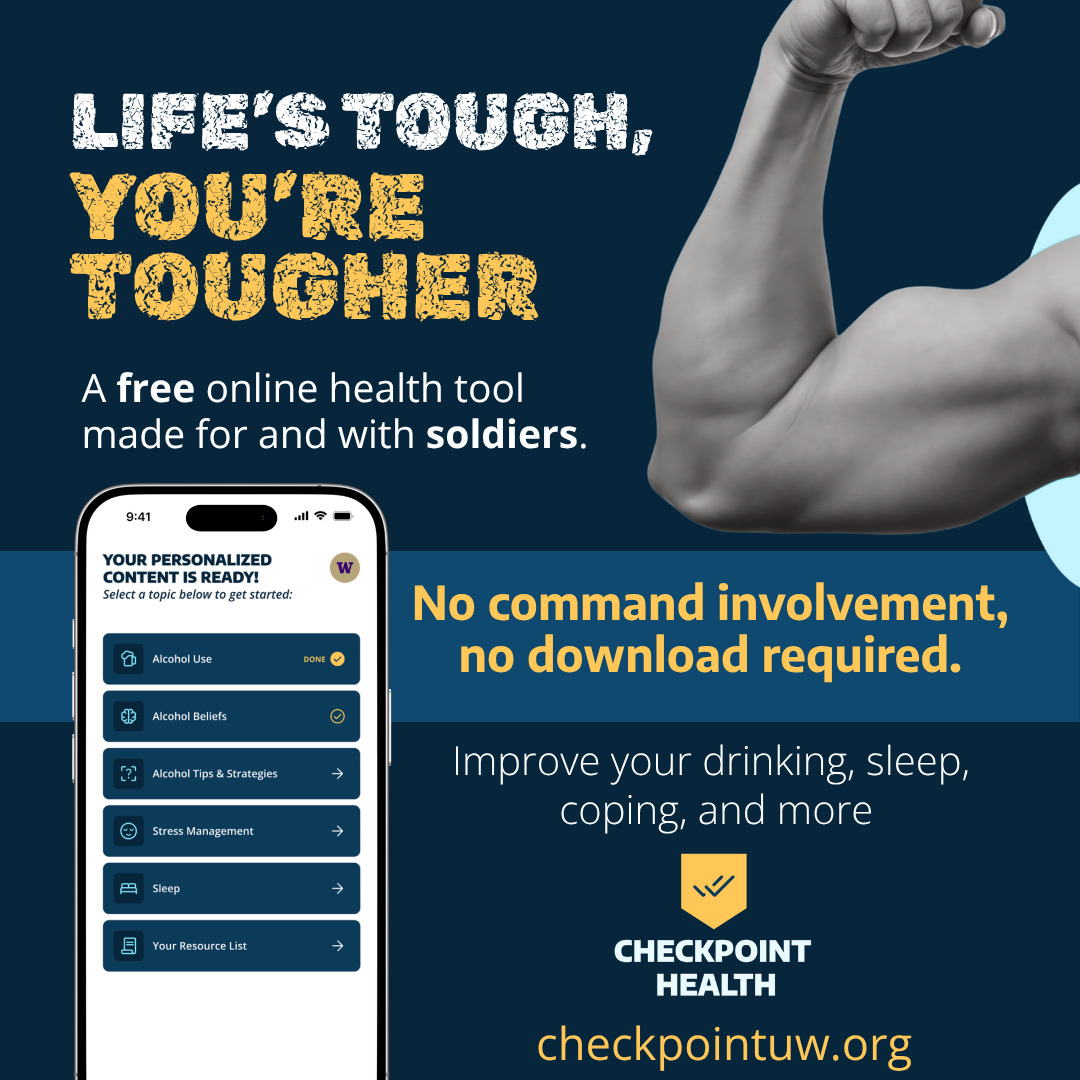checkpoint_uw Facebook ad: Checkpoint Health was developed by researchers at the…