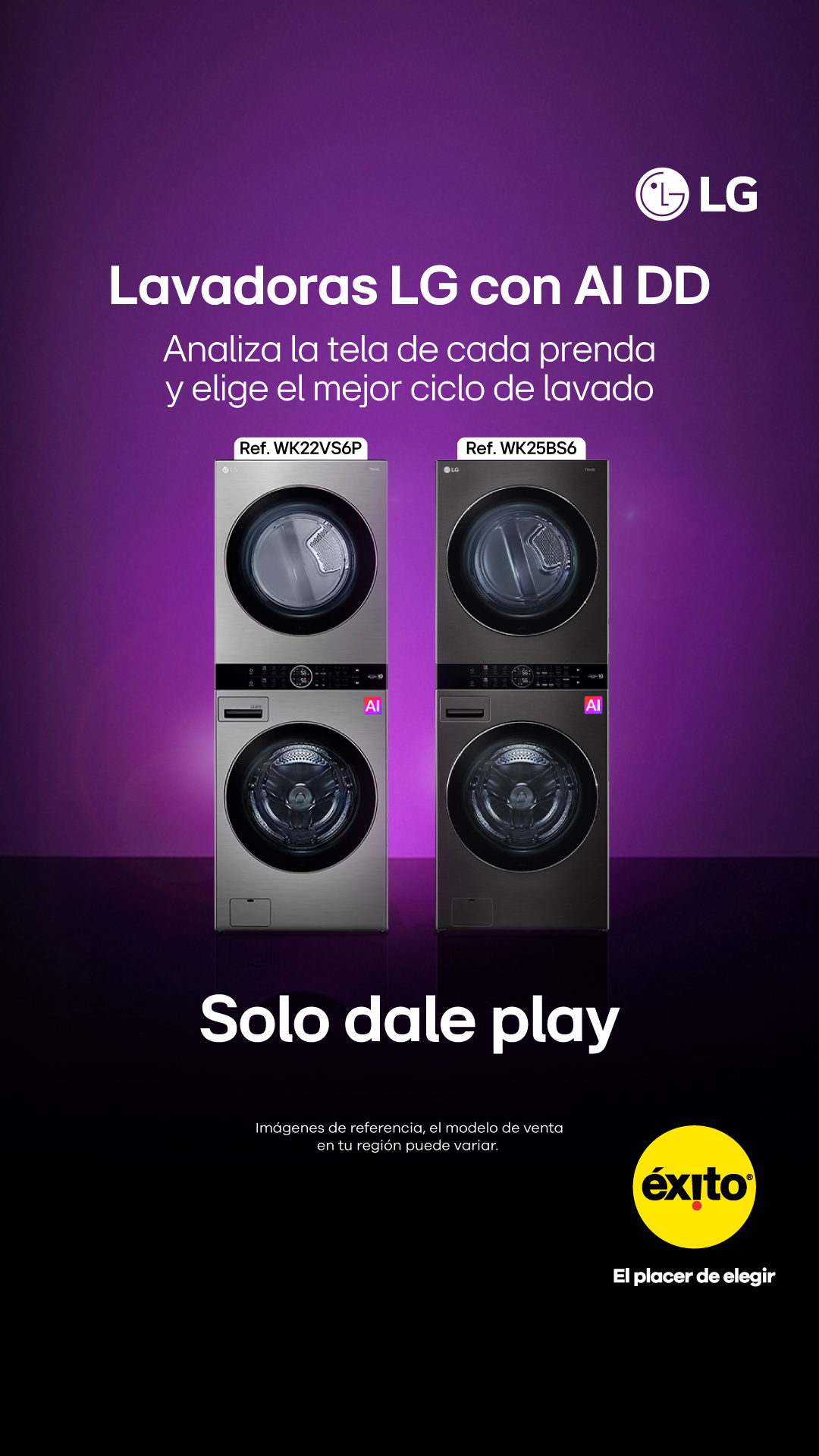 Éxito Facebook ad