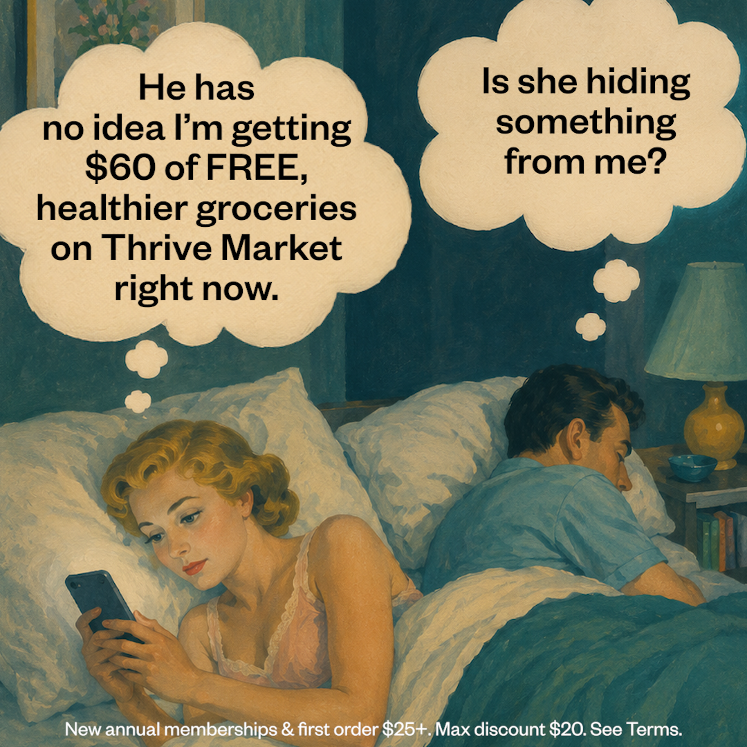 Thrive Market Facebook ad