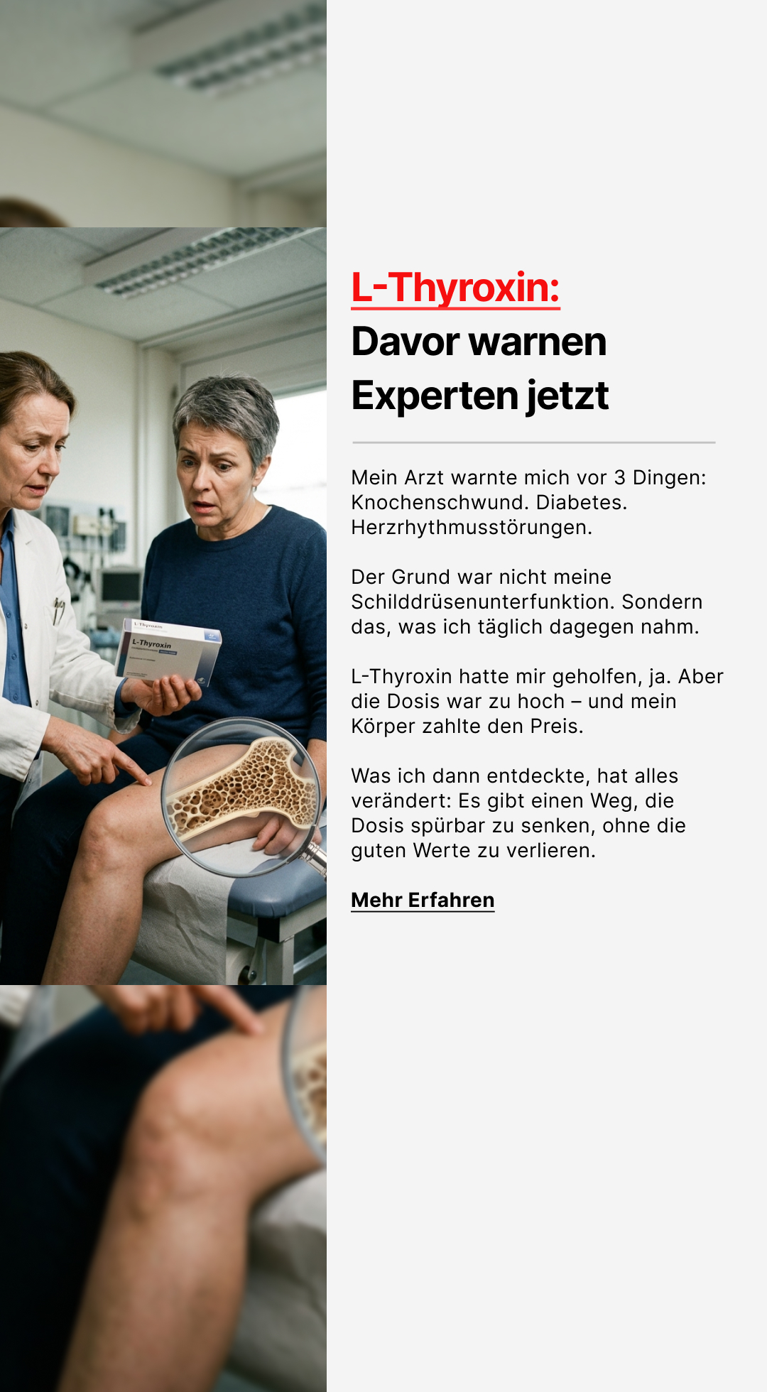 Mission Schilddrüse Facebook ad