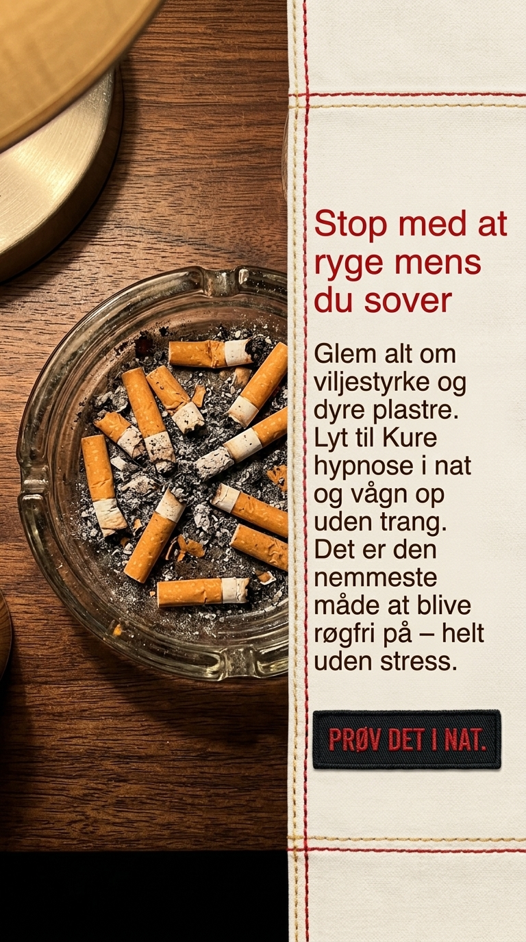 Hypnosis to Stop Smoking Facebook ad