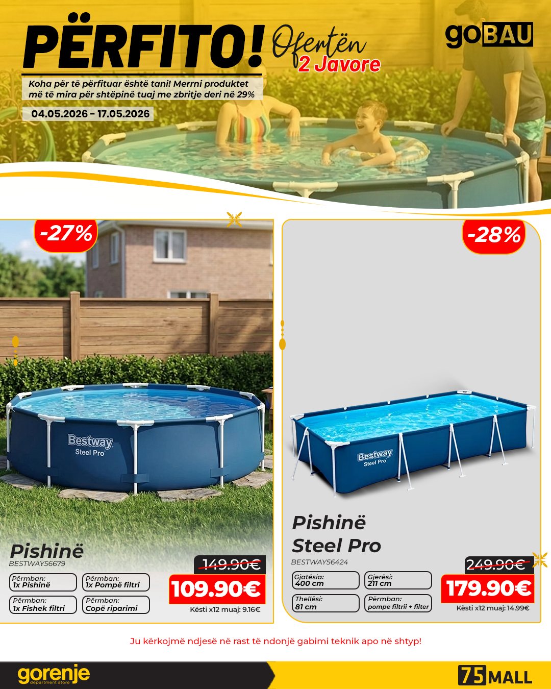 Gorenje Department Store Facebook ad