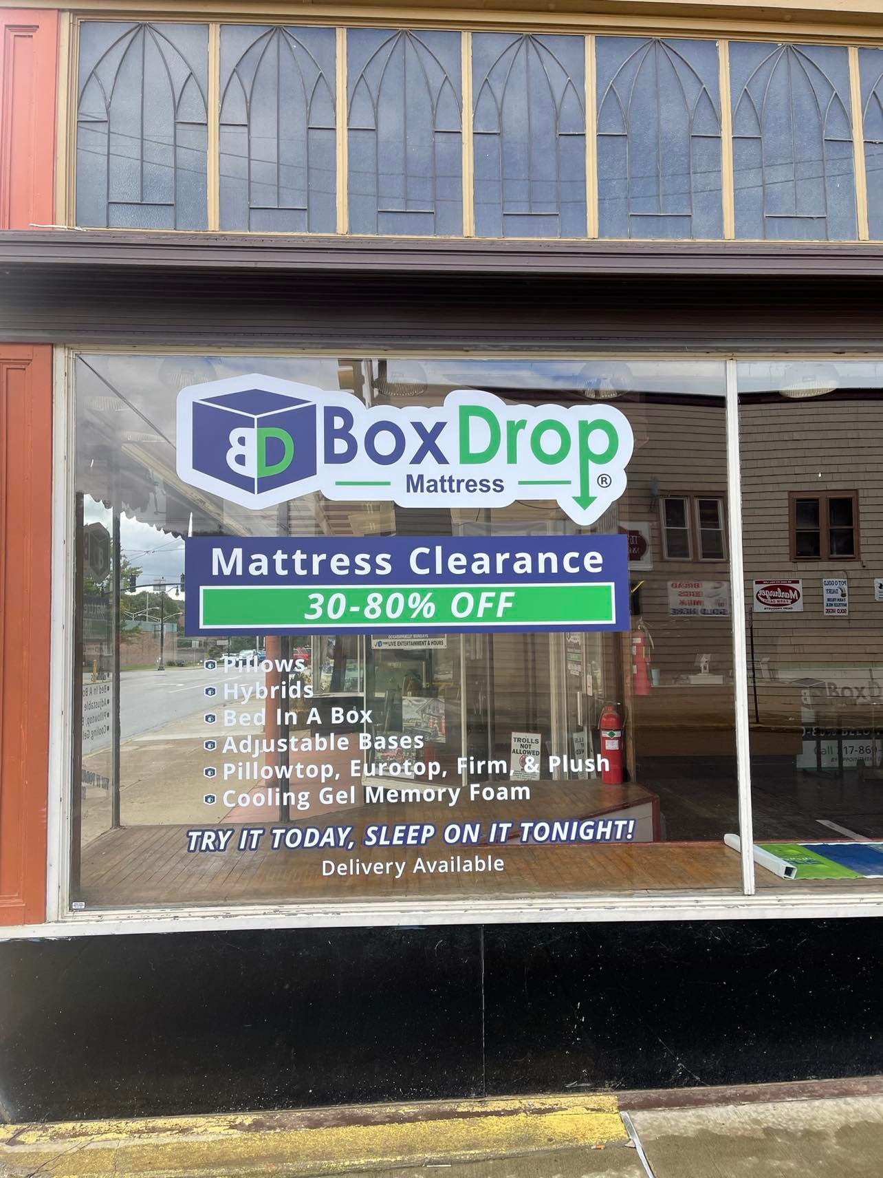 BoxDrop Titusville PA Facebook ad