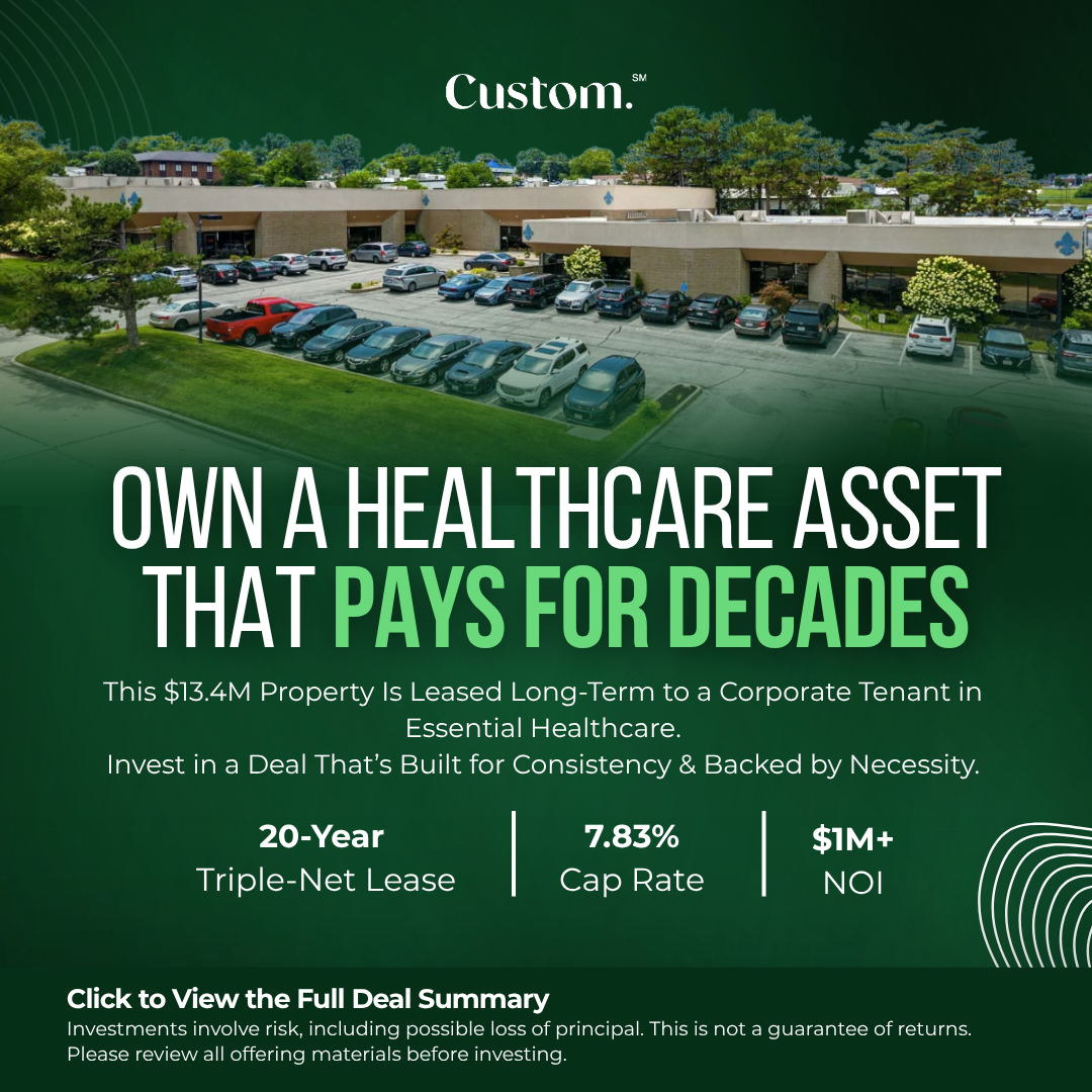 Custom Capital Facebook ad