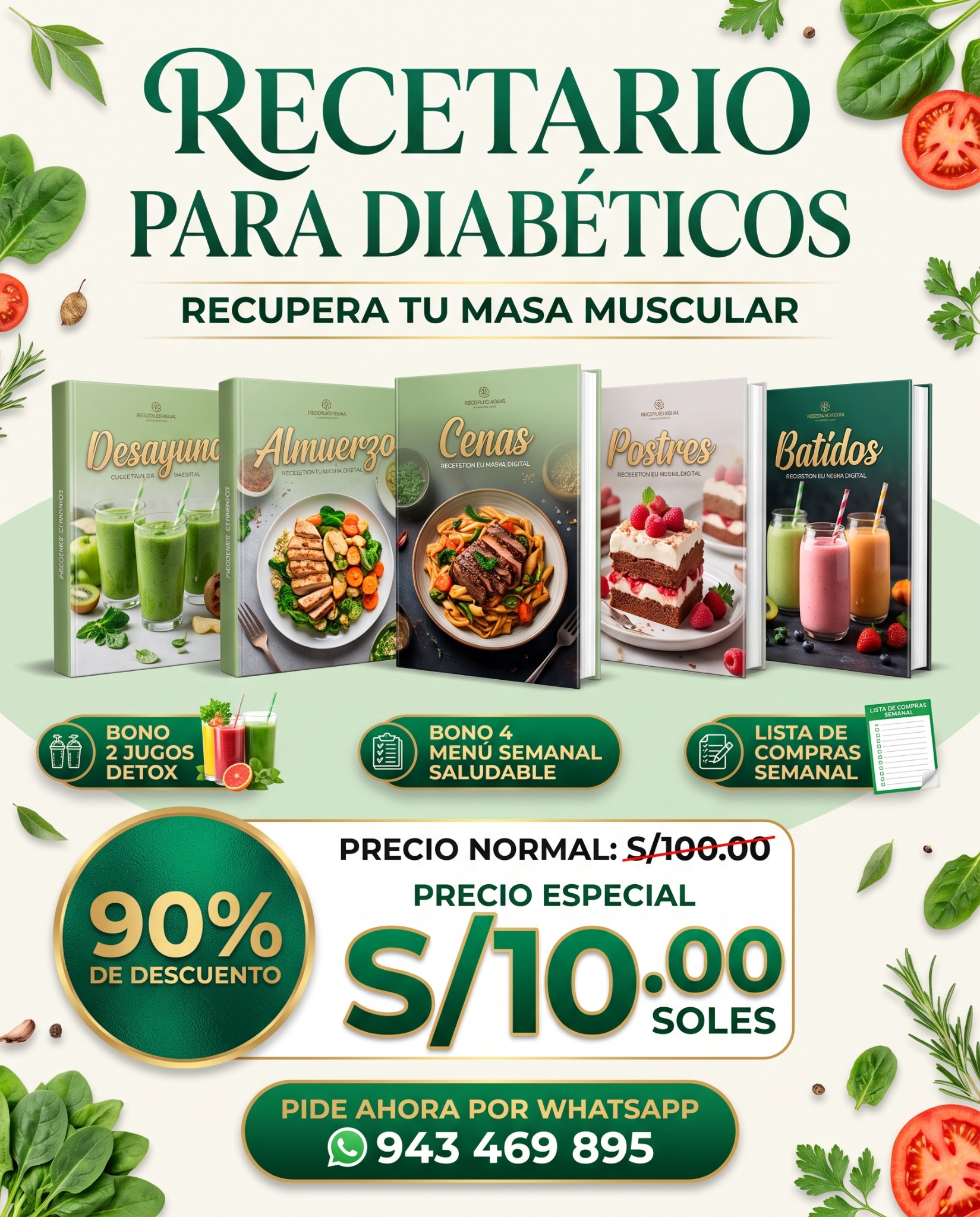 Músculo y Vida Saludable Facebook ad: + DE 3000 PERSONAS SATISFECHAS