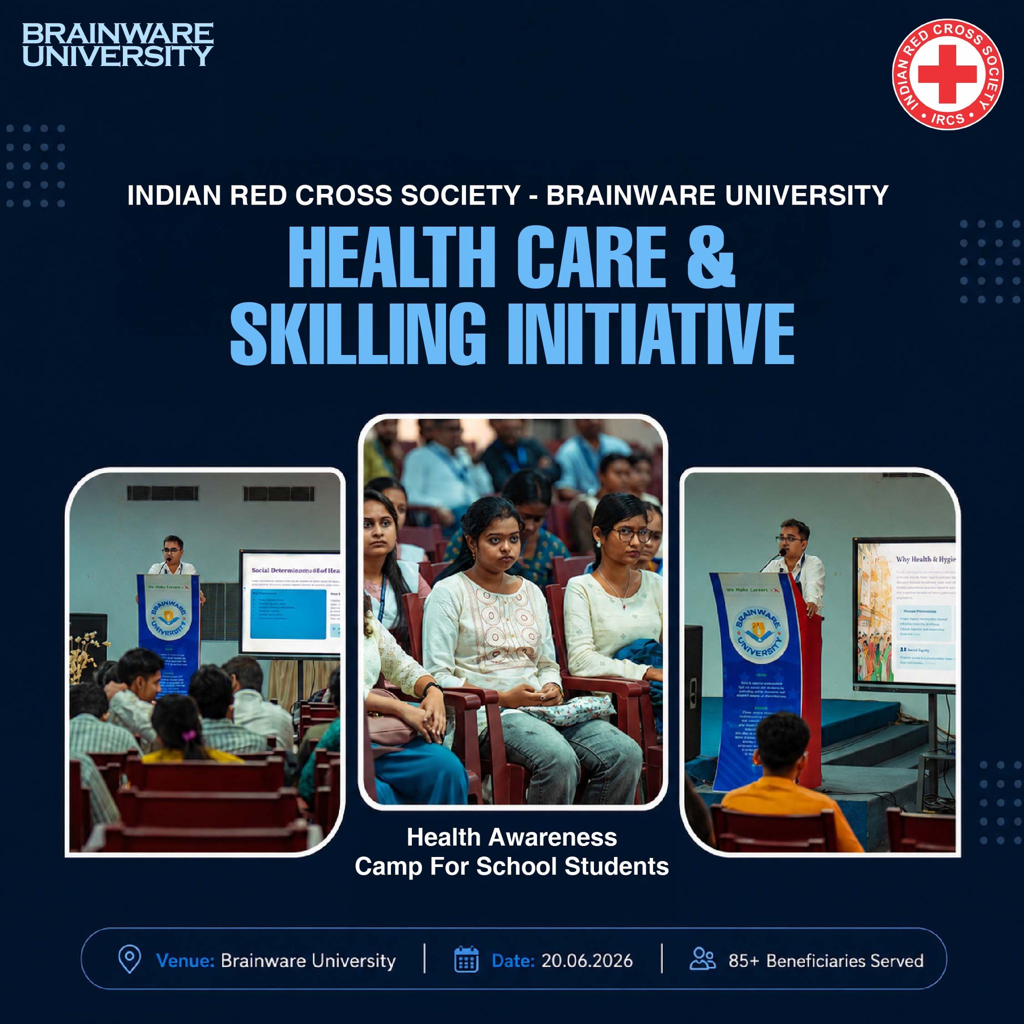 Brainware University Facebook ad