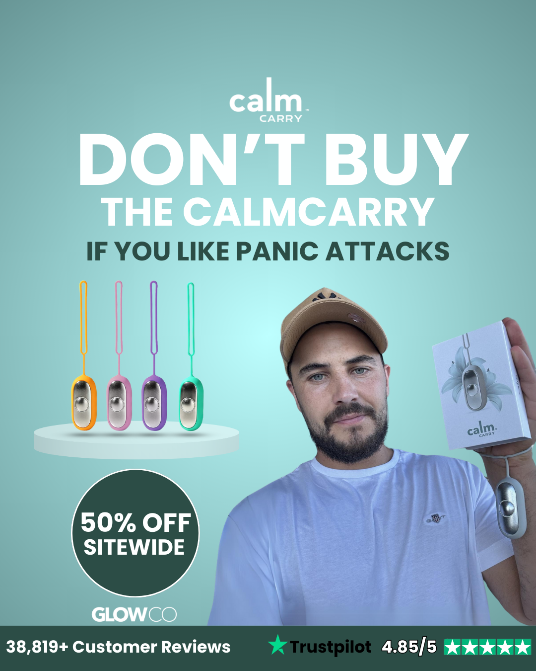 Glowco Facebook ad
