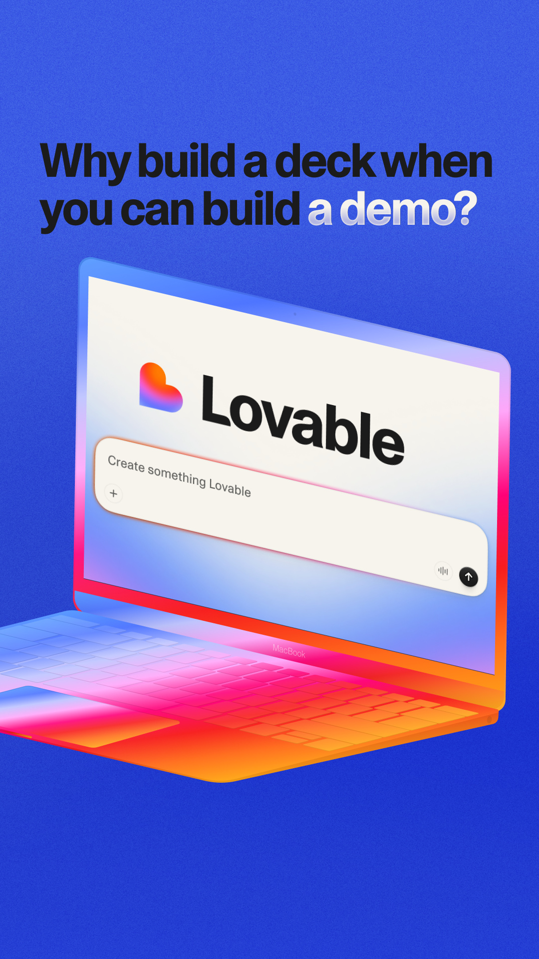 Lovable.dev Facebook ad