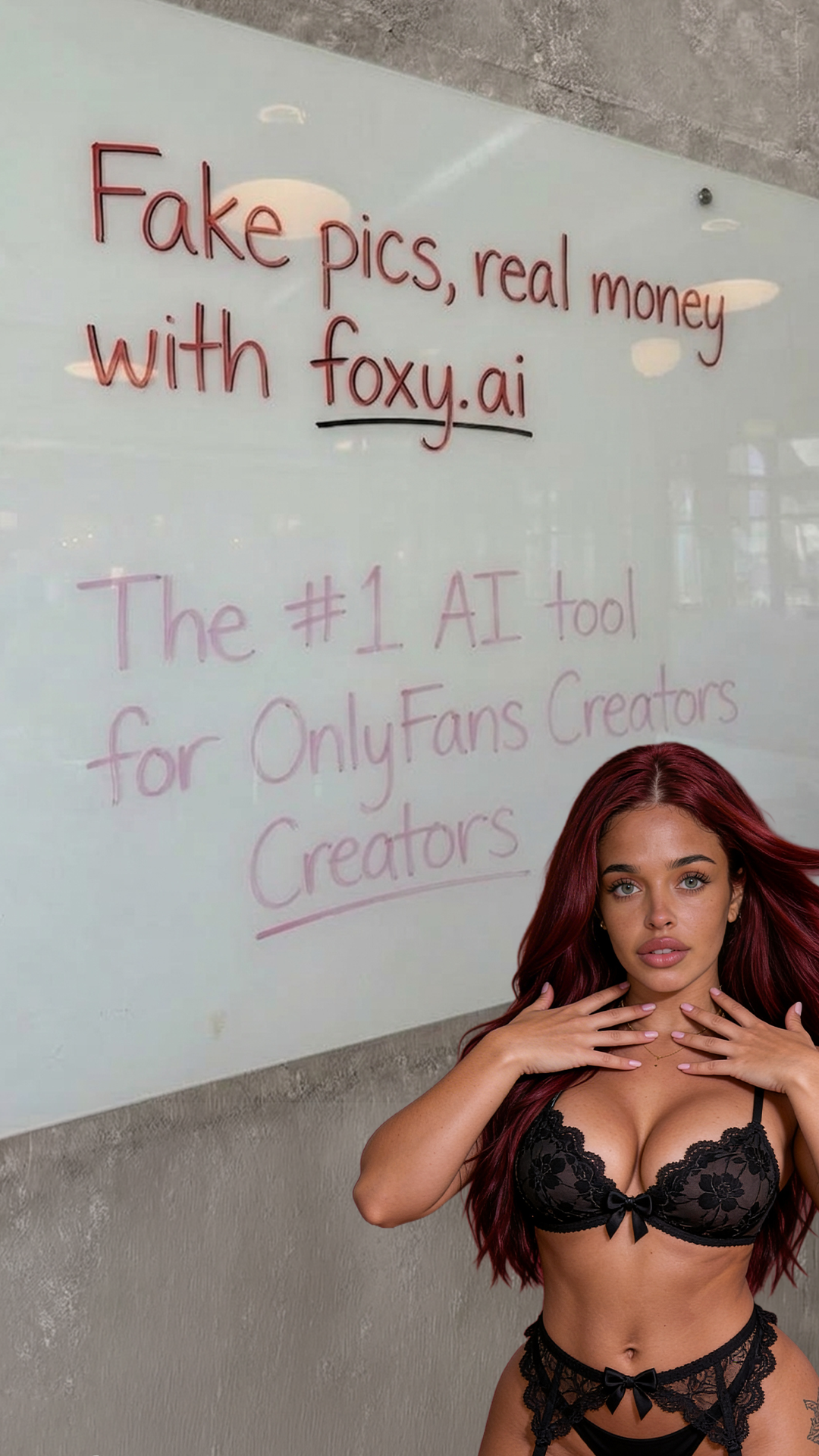 Foxy.ai Facebook ad