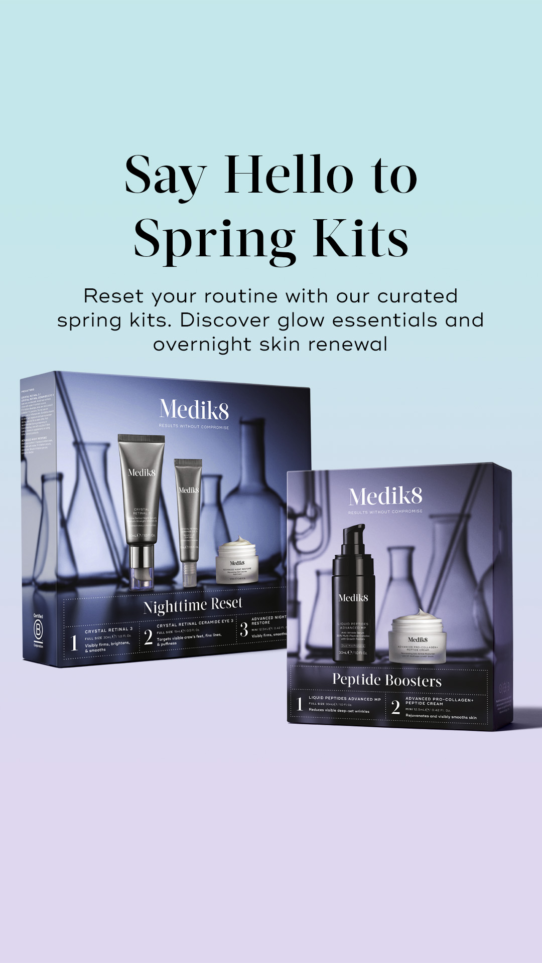 Medik8 Facebook ad