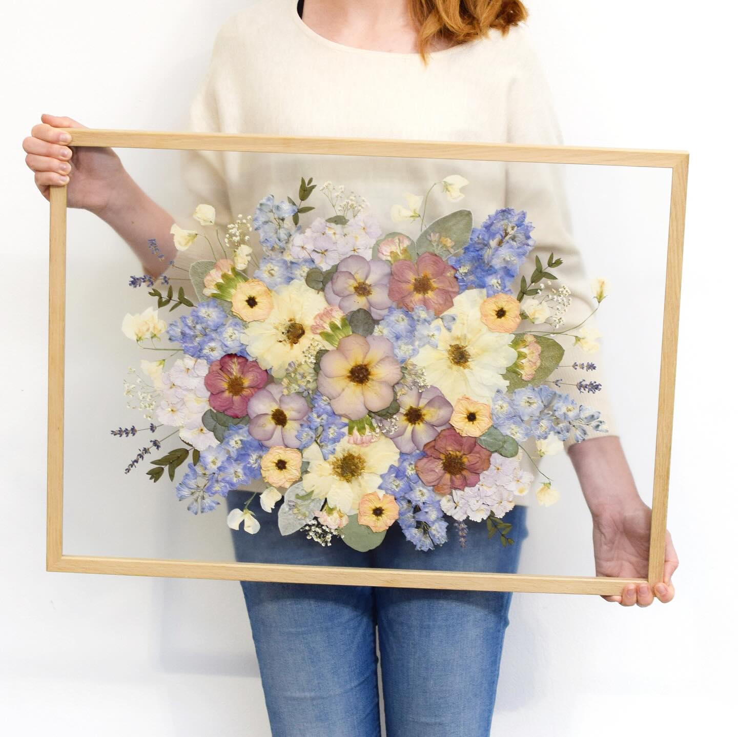 Hübschart Facebook ad: Brautstraußkonservierung, bewahre die Blumen deiner…