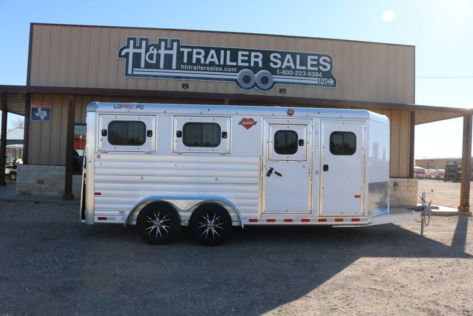 H&H Trailer Sales, Inc. Facebook ad: From weekend shows to long hauls, Hart Horse…
