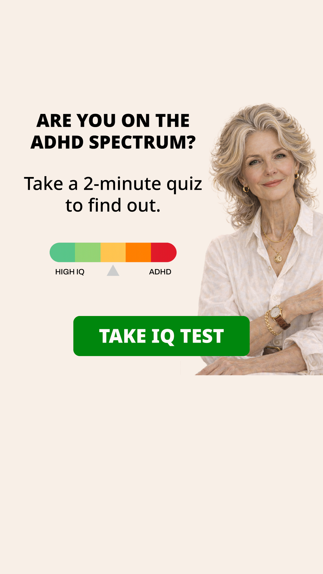 My IQ Facebook ad