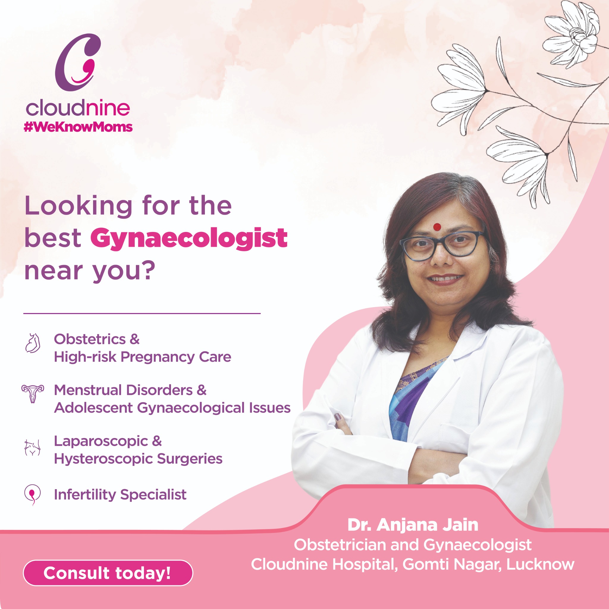 Cloudnine Hospital - Gomti Nagar, Lucknow Facebook ad