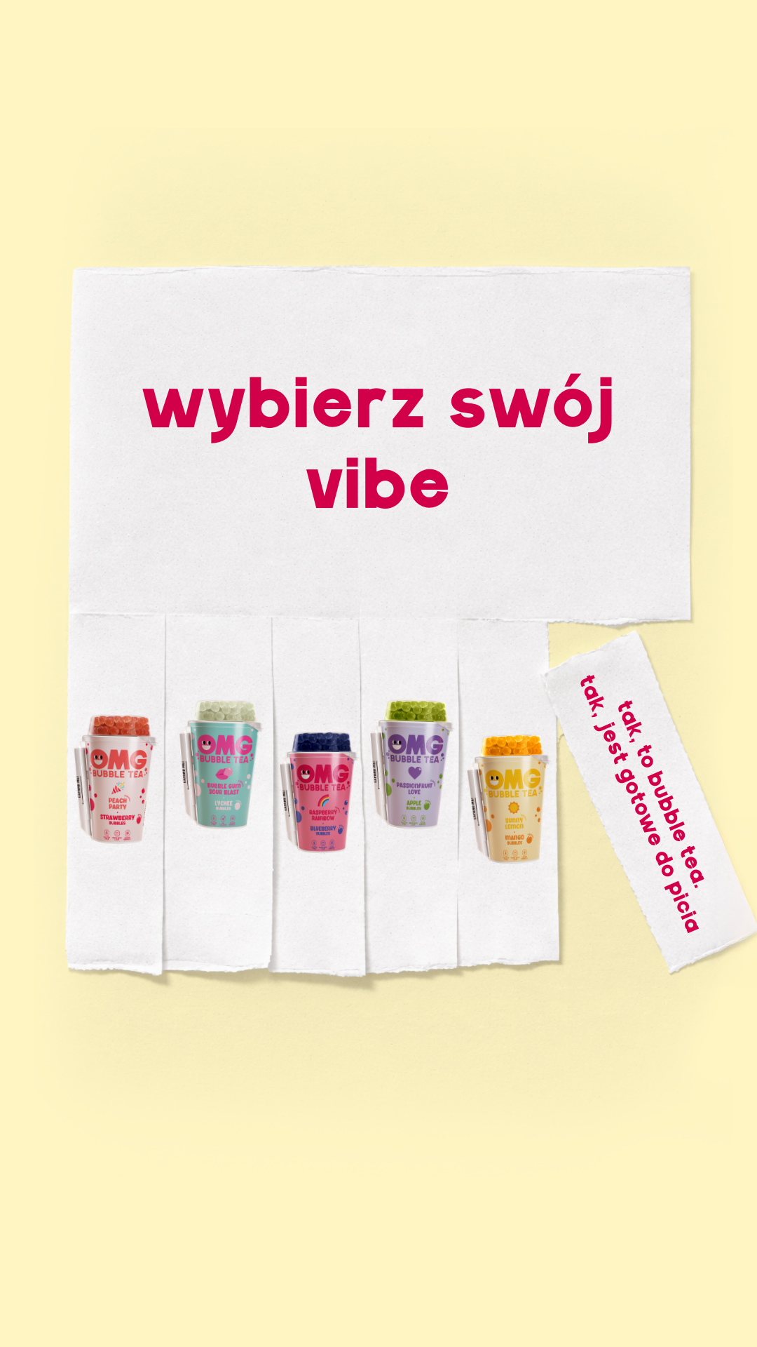 OMG Bubble Tea Facebook ad