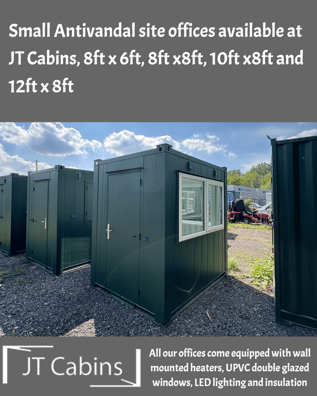 JT Cabins Facebook ad