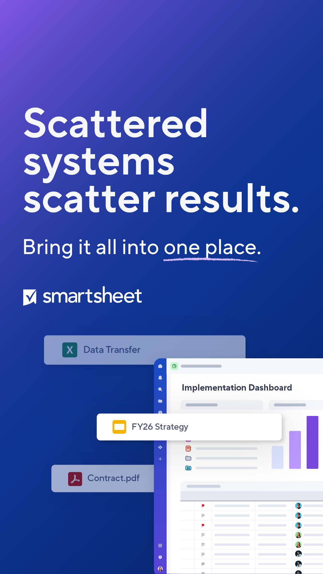 Smartsheet Facebook ad