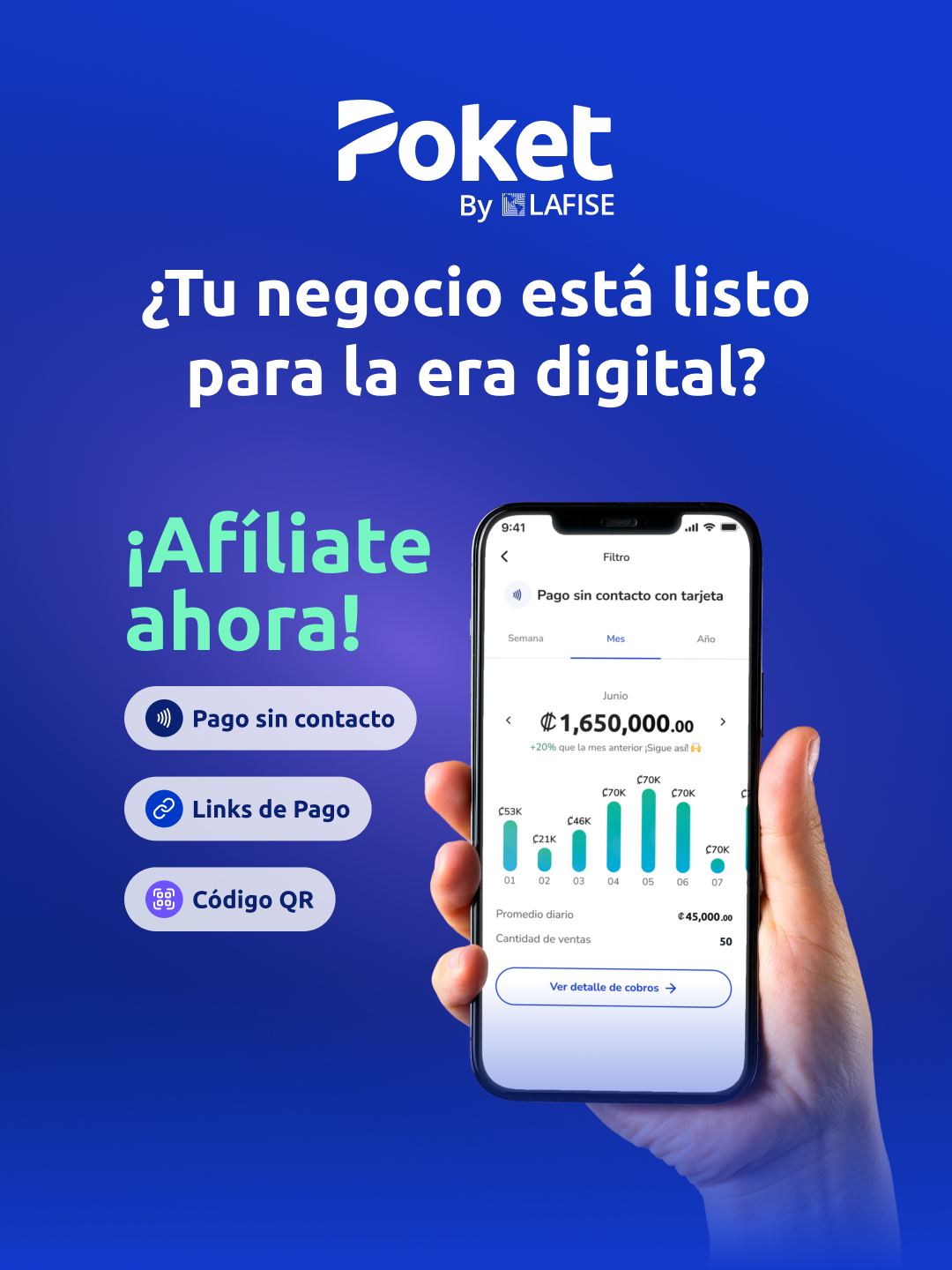 Poket Costa Rica Facebook ad from Oct 27, 2025