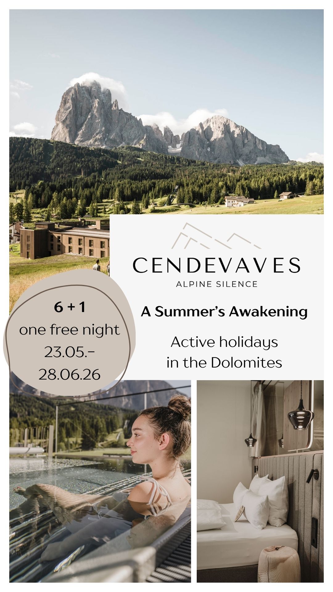 Cendevaves Alpine Silence Facebook ad from Feb 15, 2026