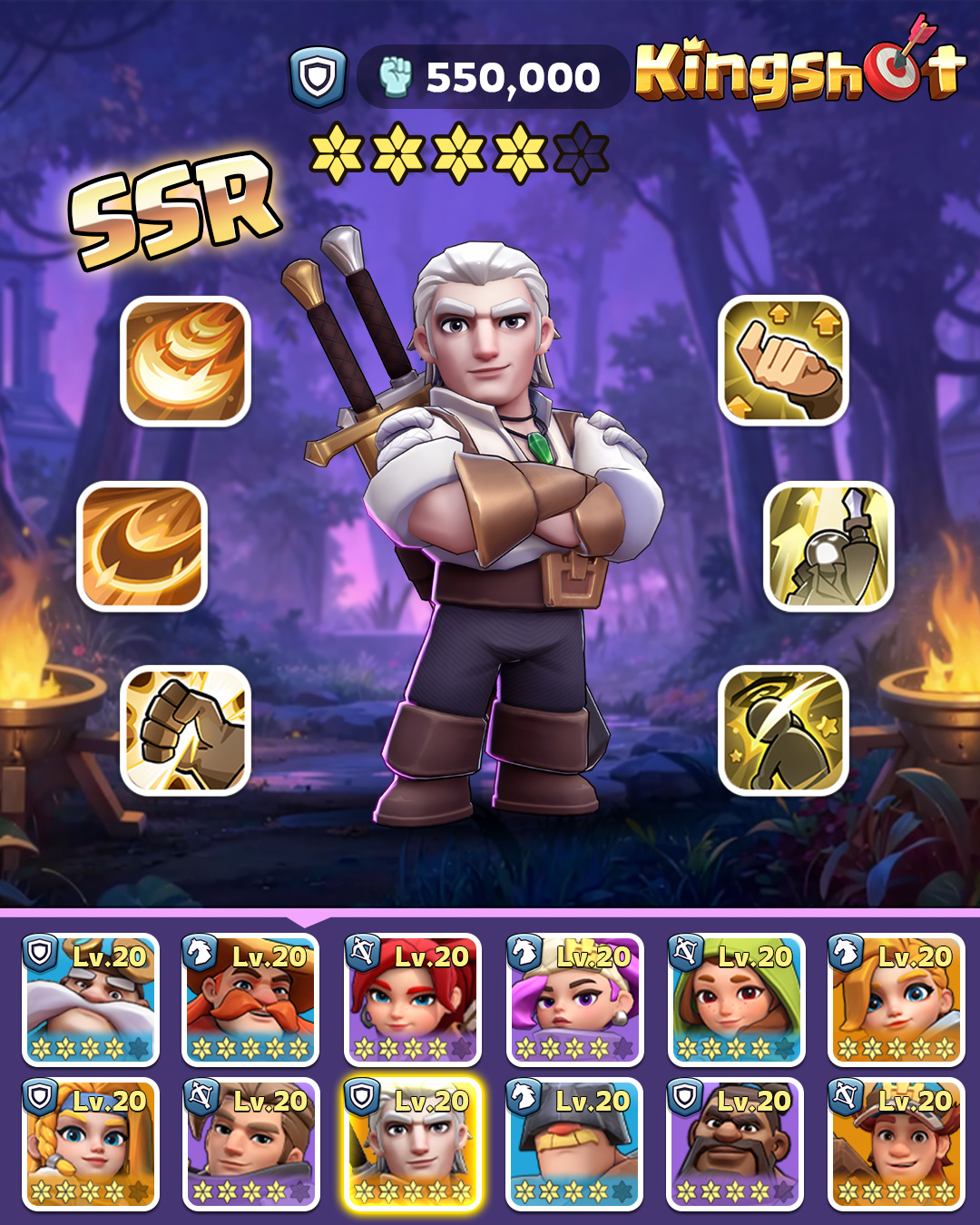 Kingshot Facebook ad