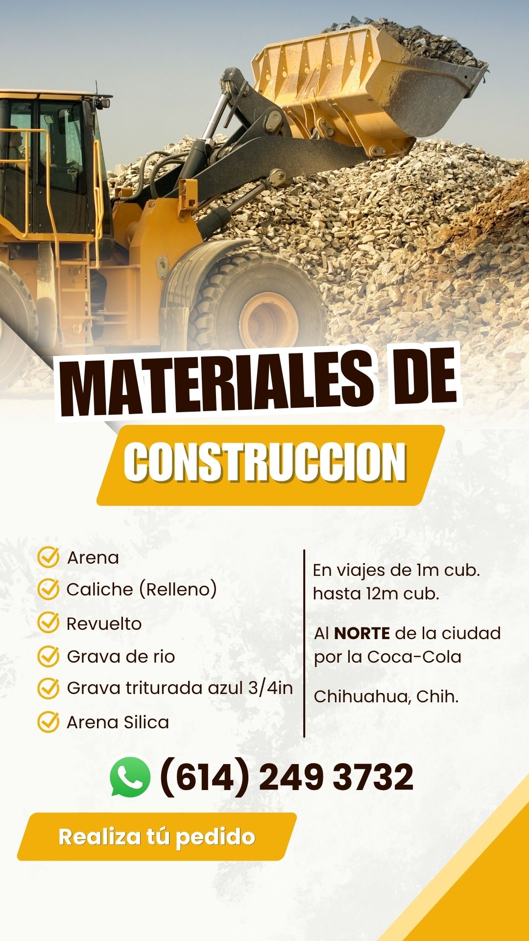 Terracerías Y Demoliciones El Nene Facebook ad: Cotiza ahora en material para tú proyecto. Desde viajes de…