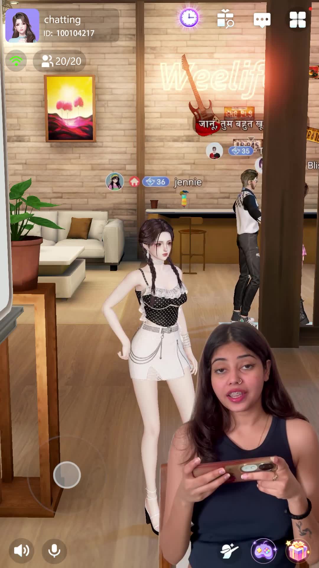 Weelife App Facebook ad: weelife-games&datiing