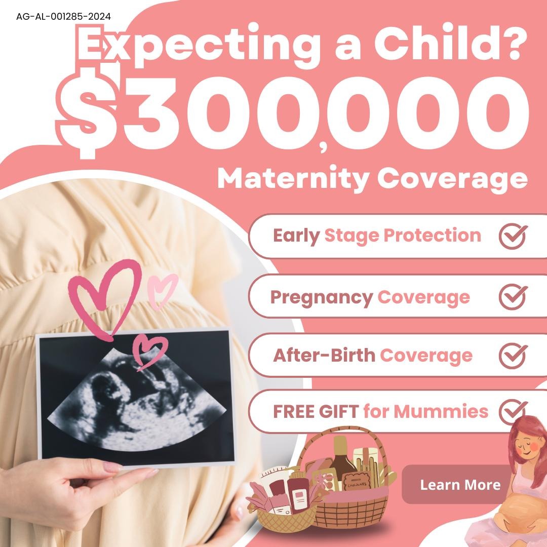 Able Aid Facebook ad: Value-Added Services for Mum & Baby!