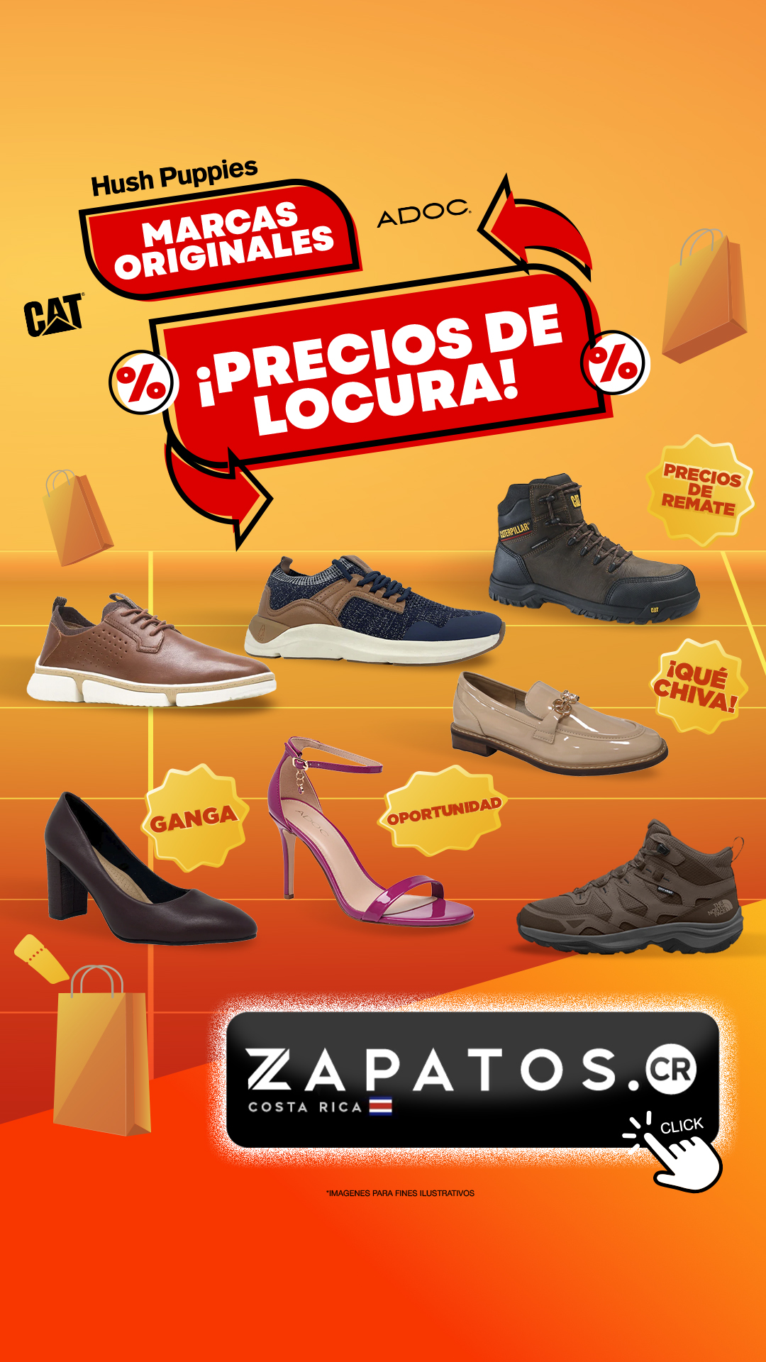 Zapatos Costa Rica Facebook ad from Jun 15, 2026