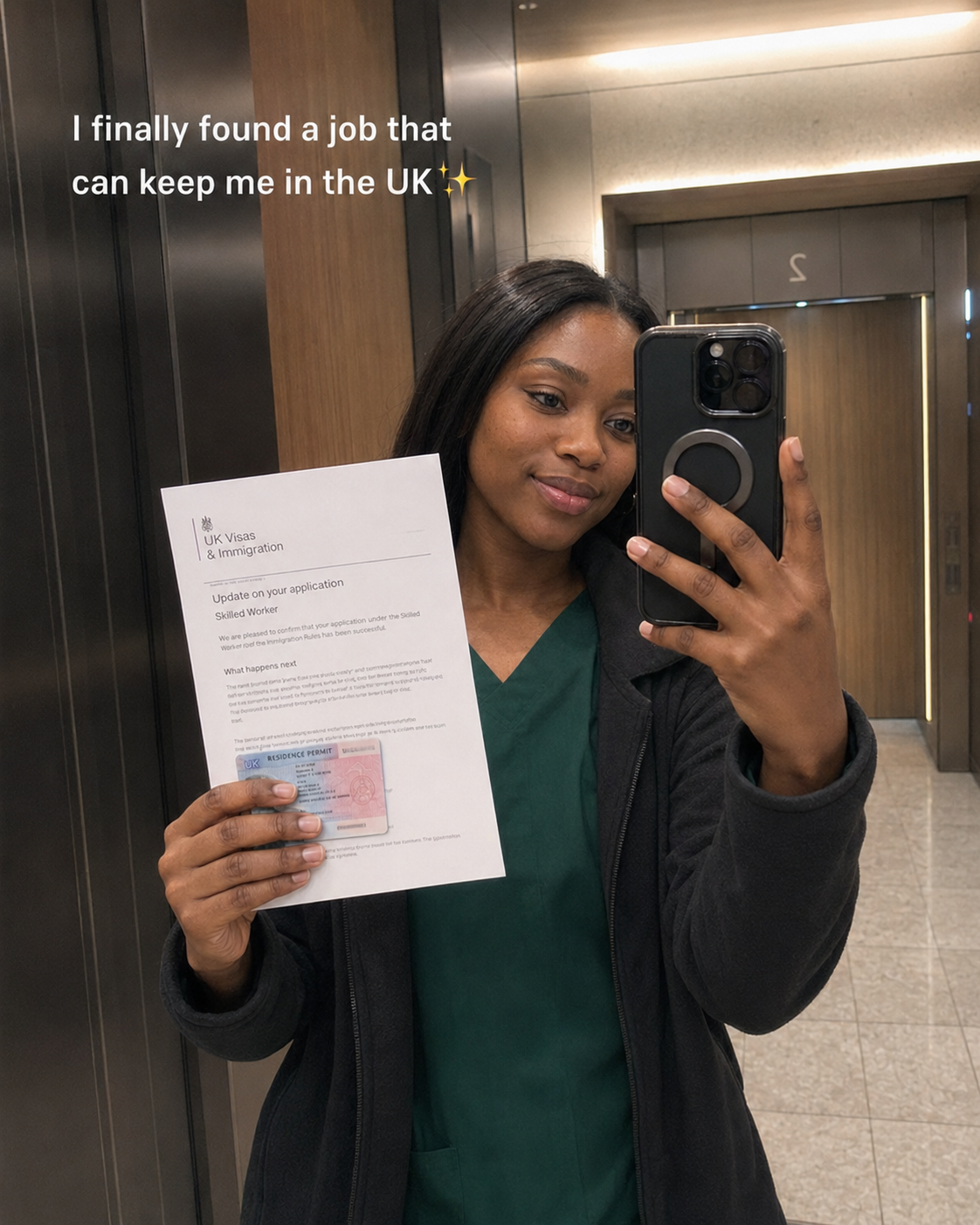 Visa Job Finder Facebook ad