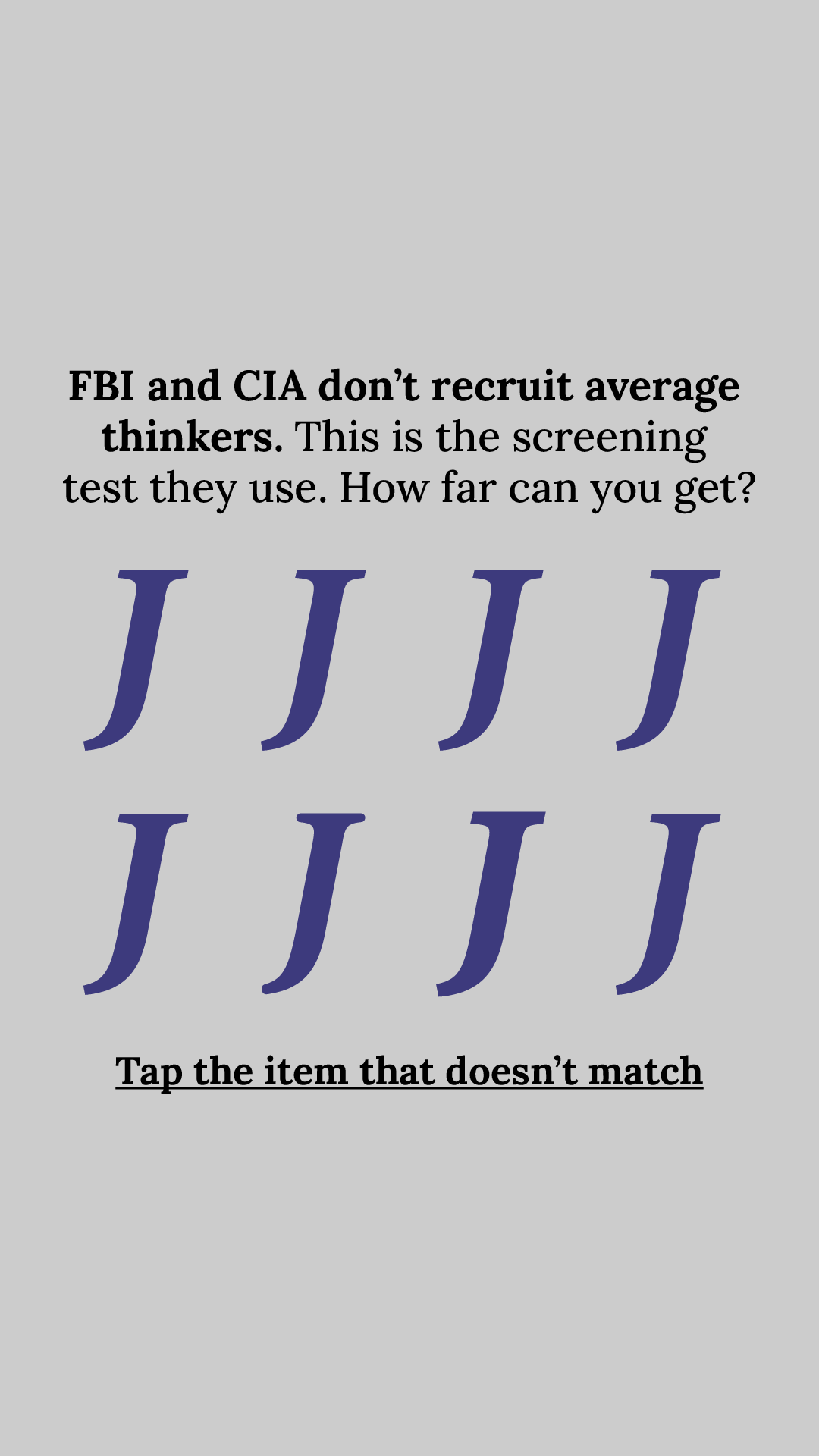 Brain Health Check Facebook ad