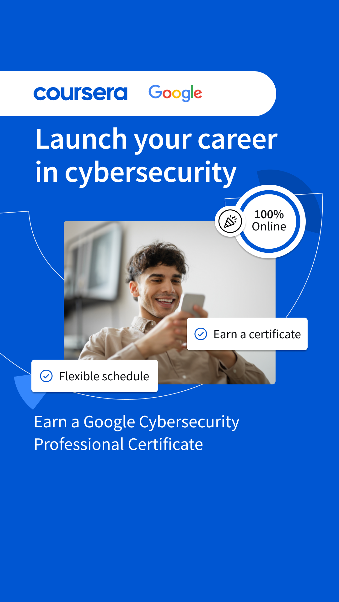 Coursera Facebook ad