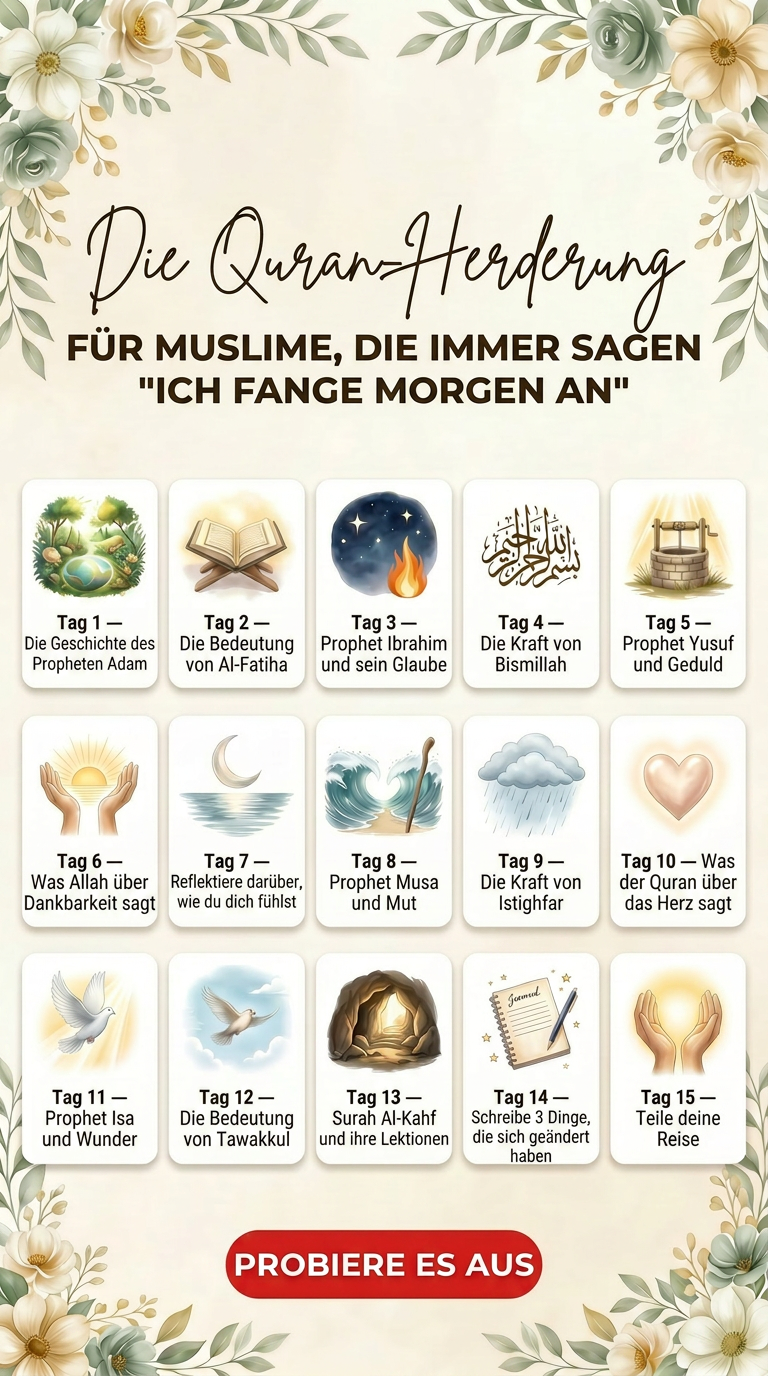 AyahPath Facebook ad: Finde Seelenfrieden mit AyahPath