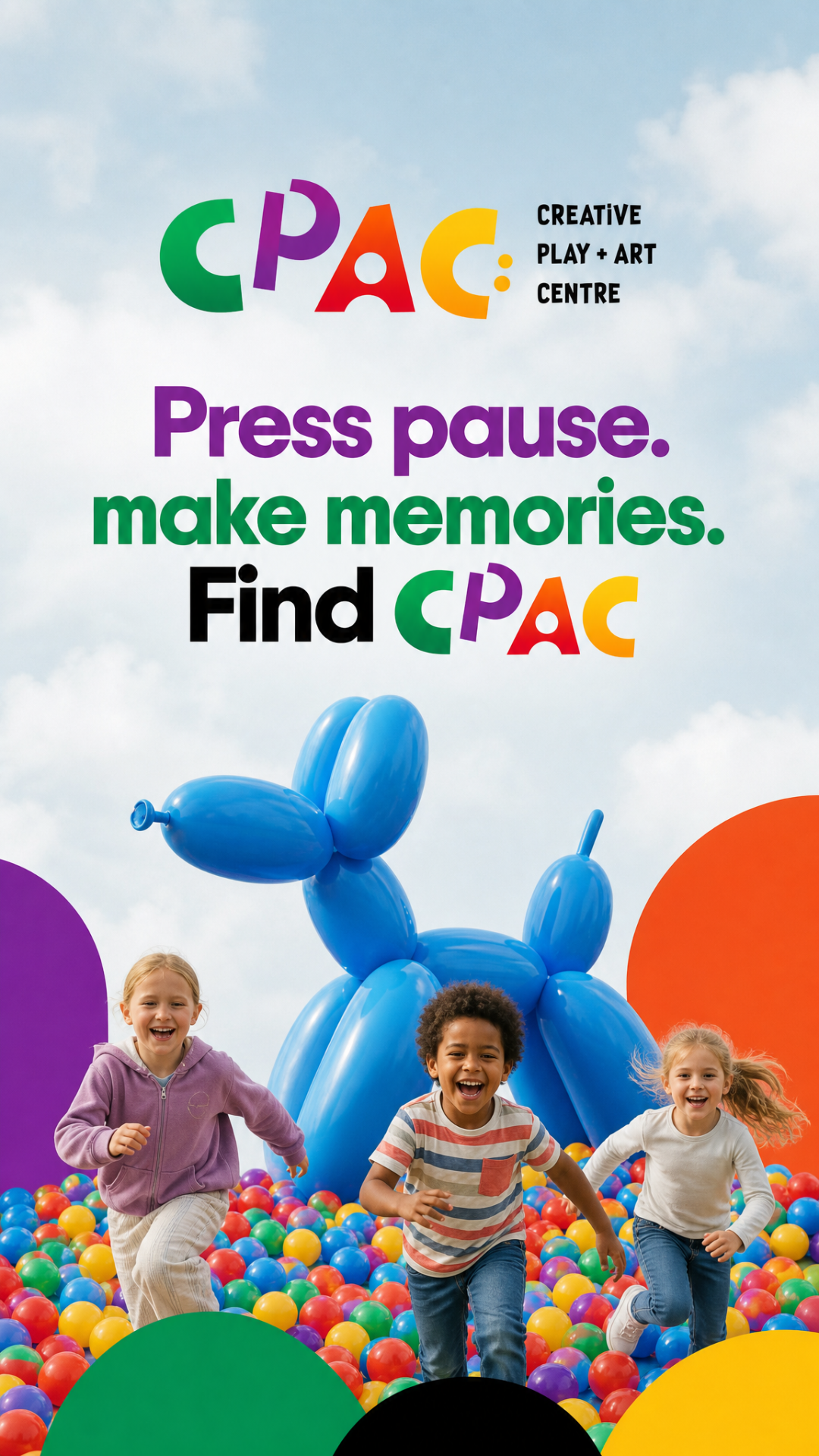 CPAC Ballarat Facebook ad: Ballarat’s most creative play space