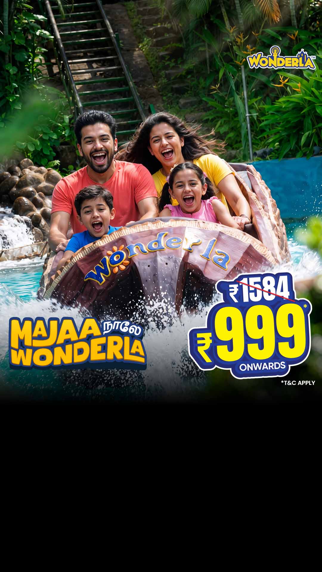 Wonderla Facebook ad