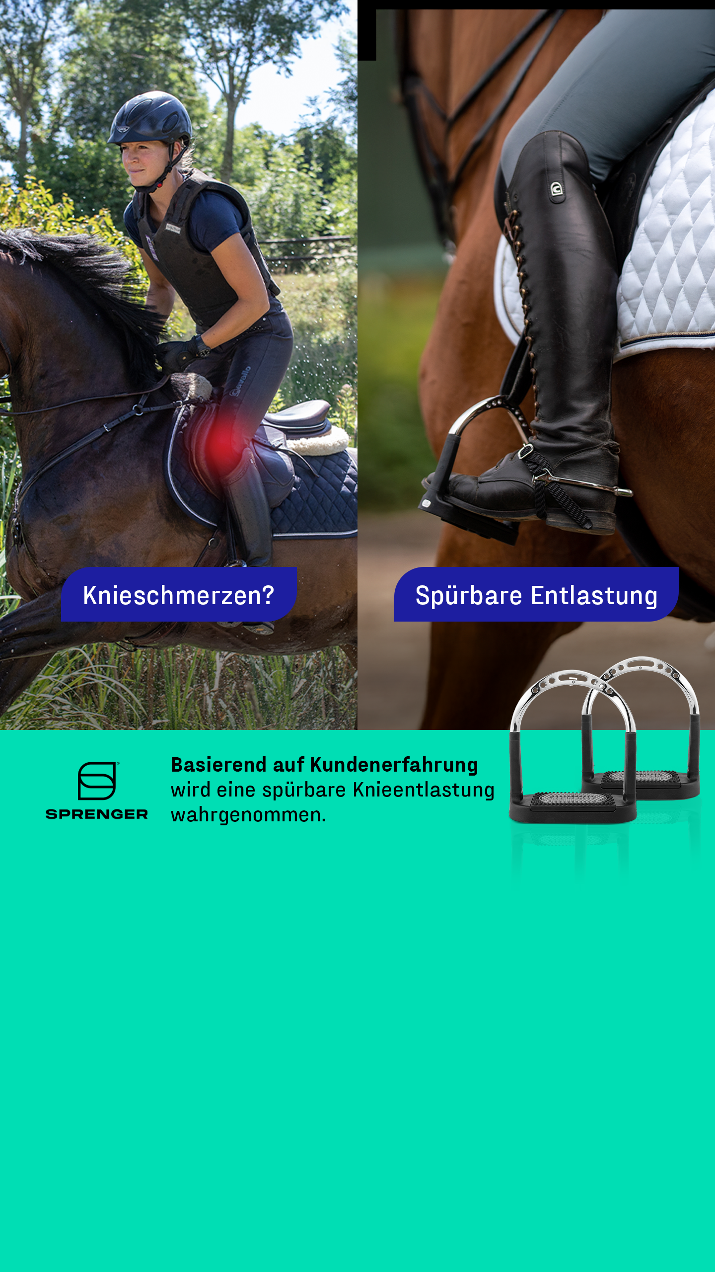 Sprenger Equestrian Facebook ad from Mar 6, 2026